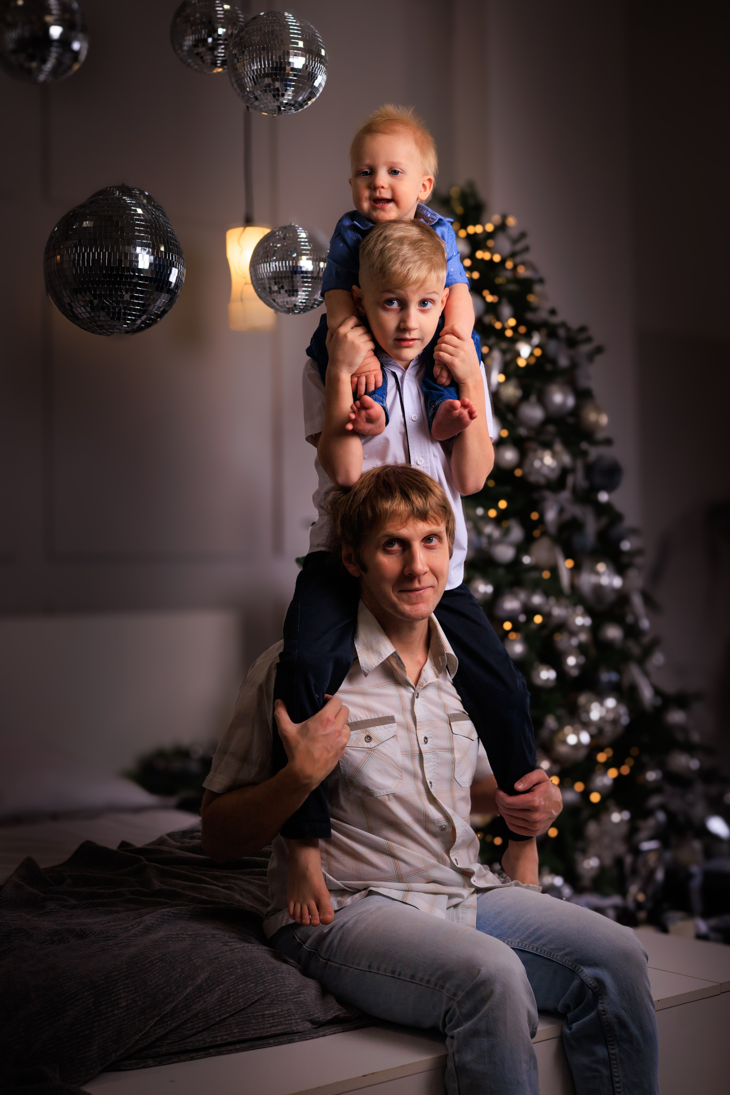 Семейная новогодняя съемка