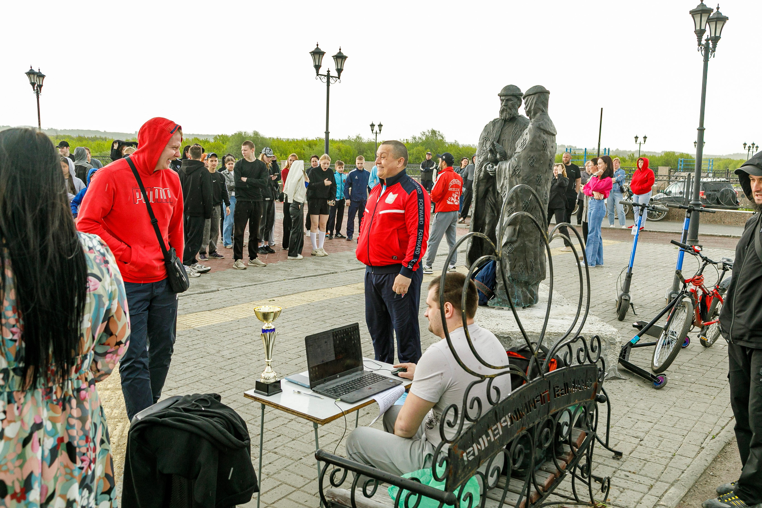 «СпортЛето» и «Зарядка с чемпионом» — семья Сармачевых 😋. Фотограф Андрей Гузеев