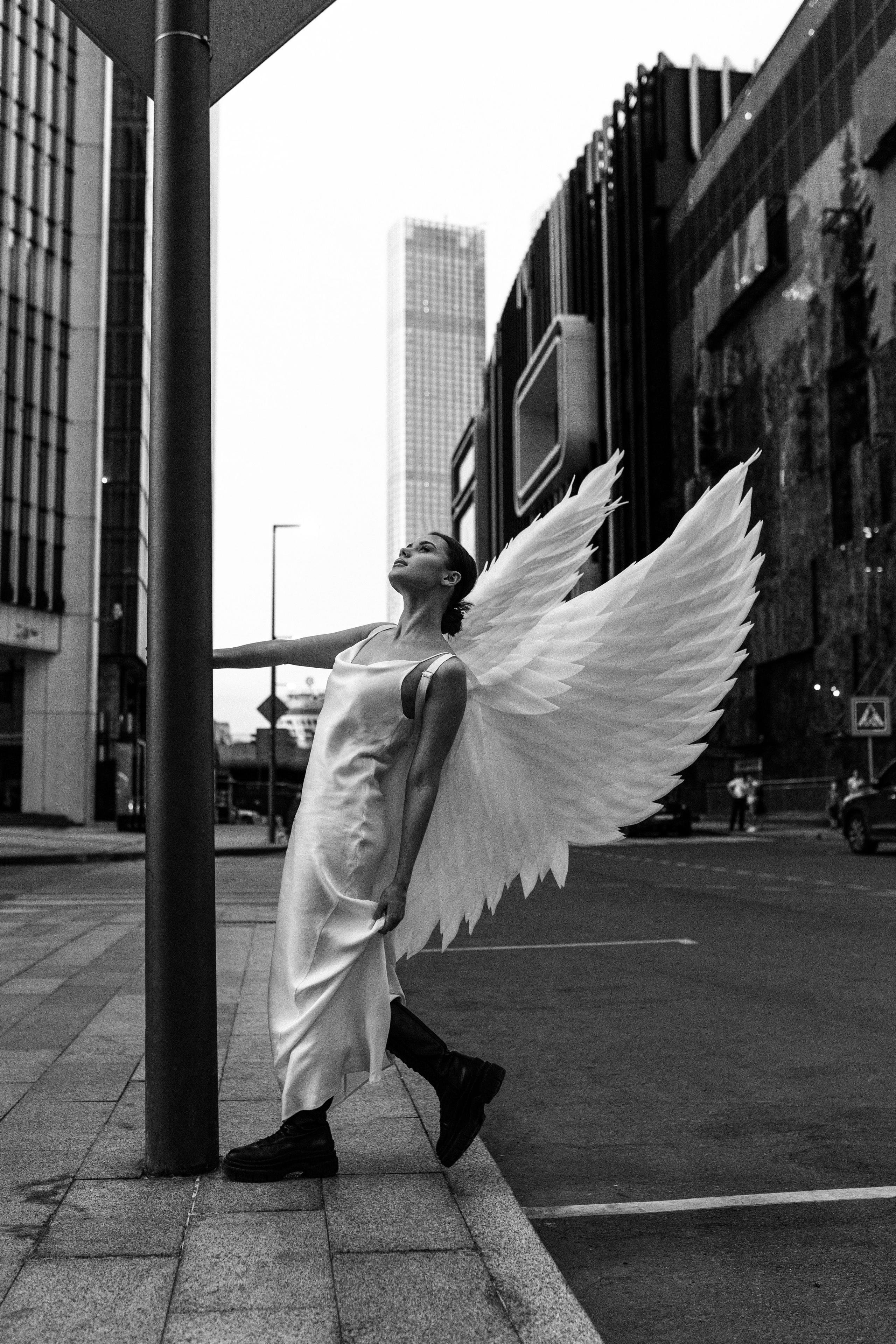 An angel in the city. Фотограф Анна Тюрина