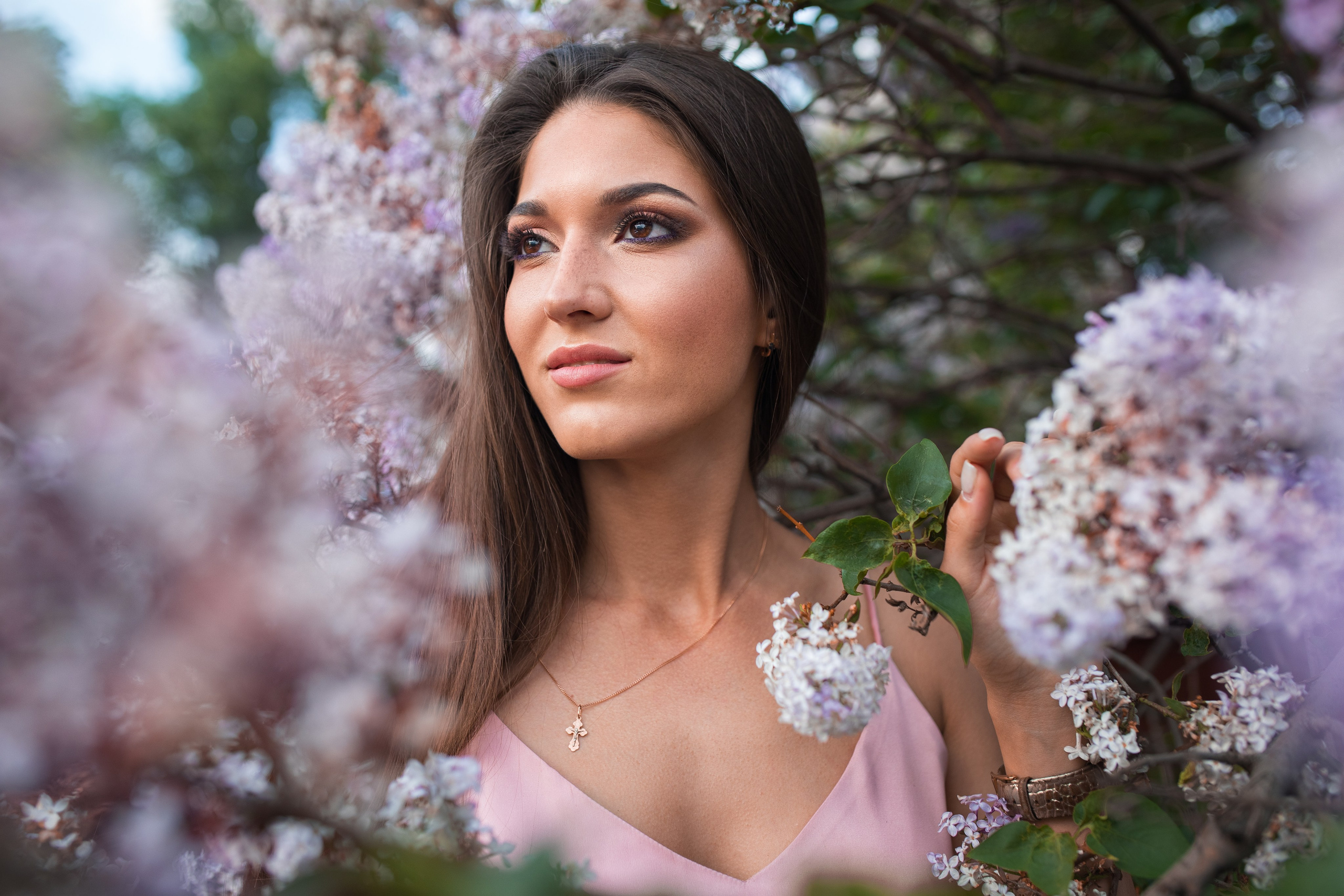 Фотосъемка в саду и на набережной с Валерией