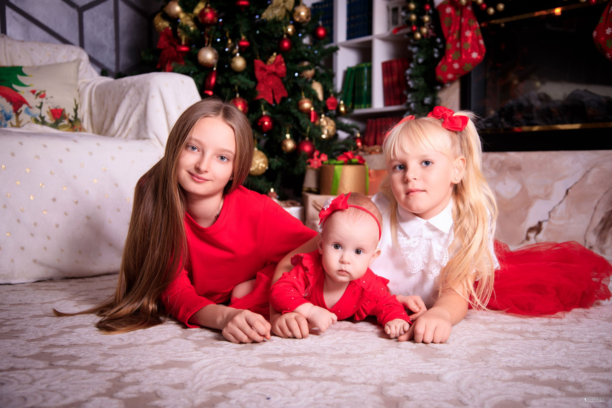 Портфолио новогодние фотосессии для детей в Краснодаре. Интерьерная фотостудия FOTOGEN г. Краснодар