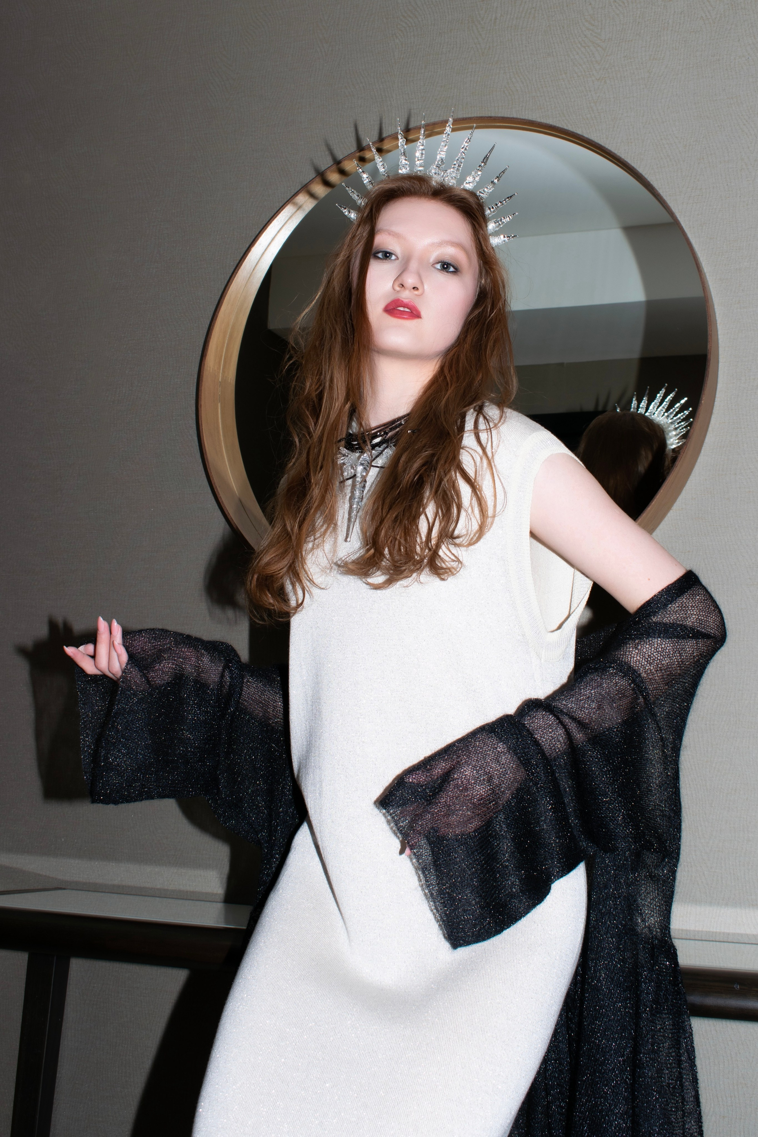 Fashion models backstage для KAMERGER magazine