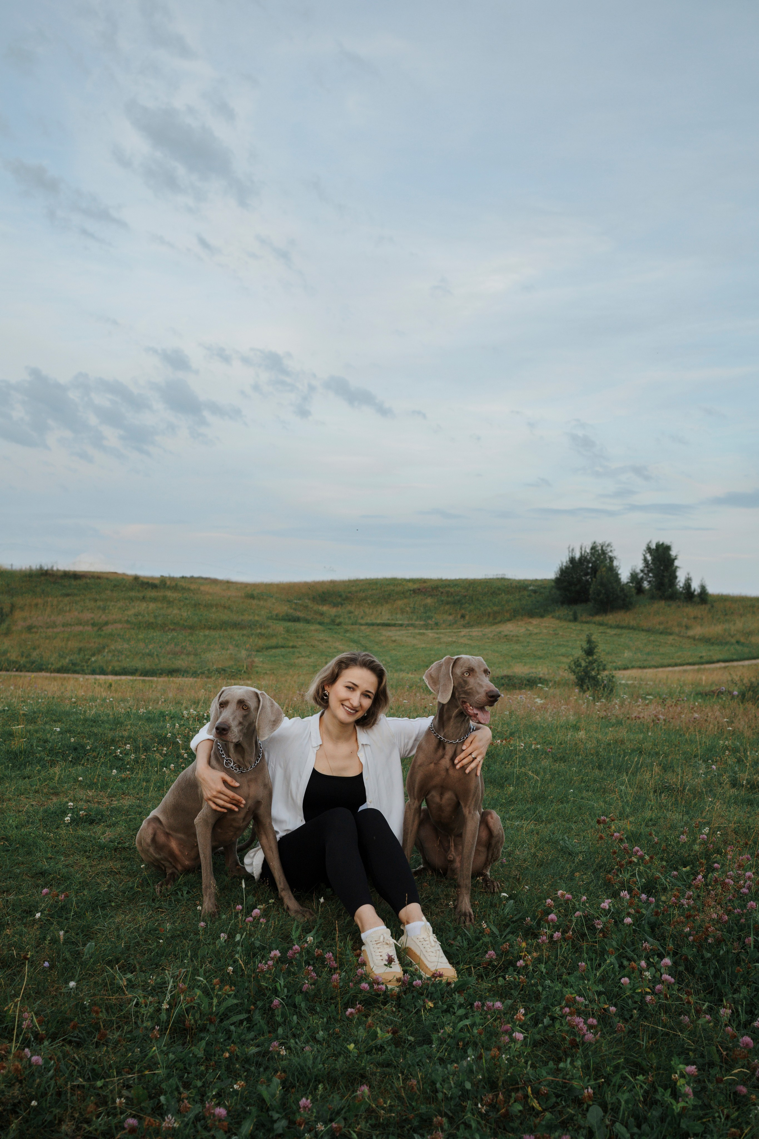 Маргарита и веймаранеры. Фотограф-анималист в Санкт-Петеребурге Титова Алиса