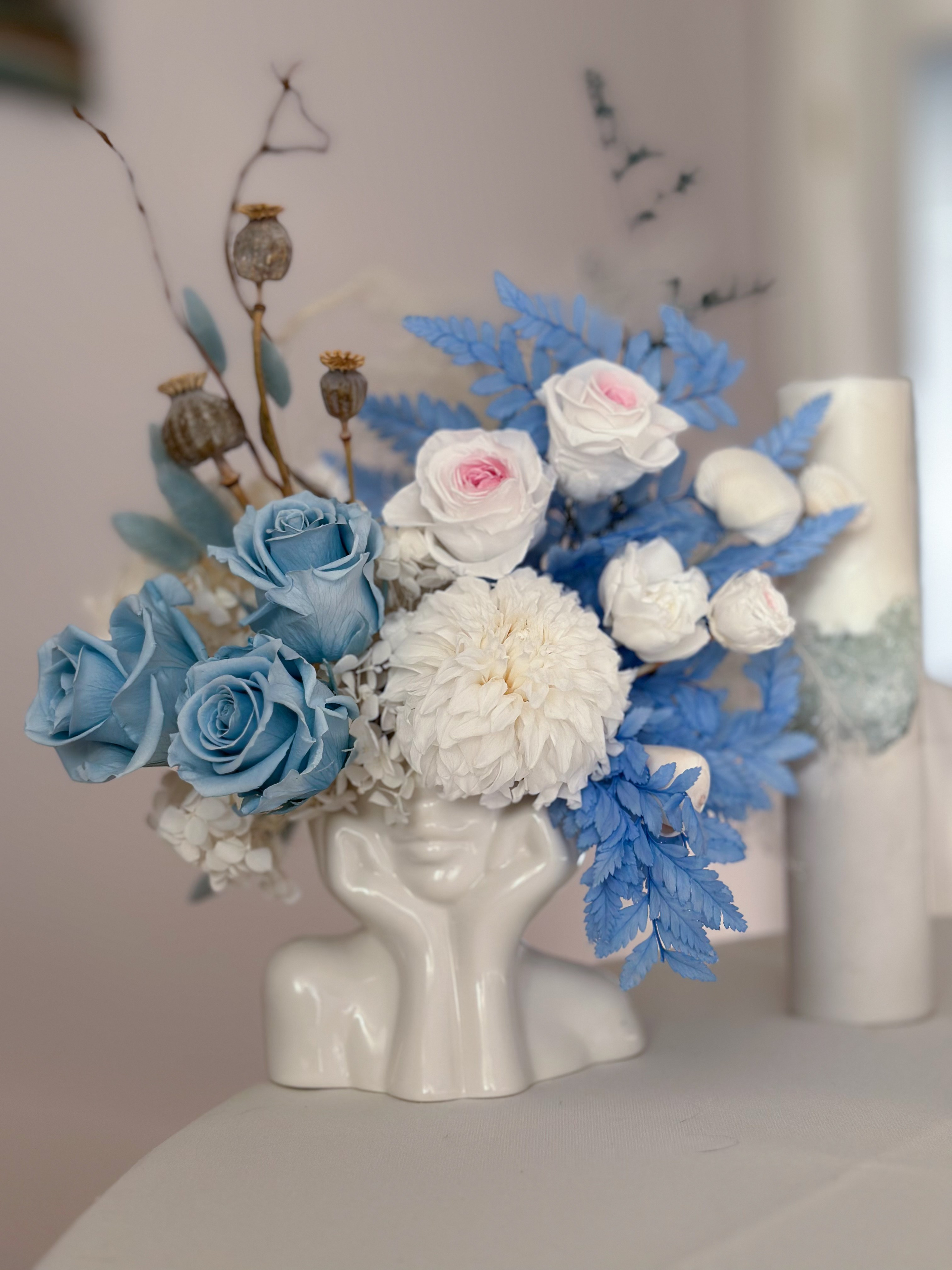 В наличии. Стабилизированные цветы Букеты Москва