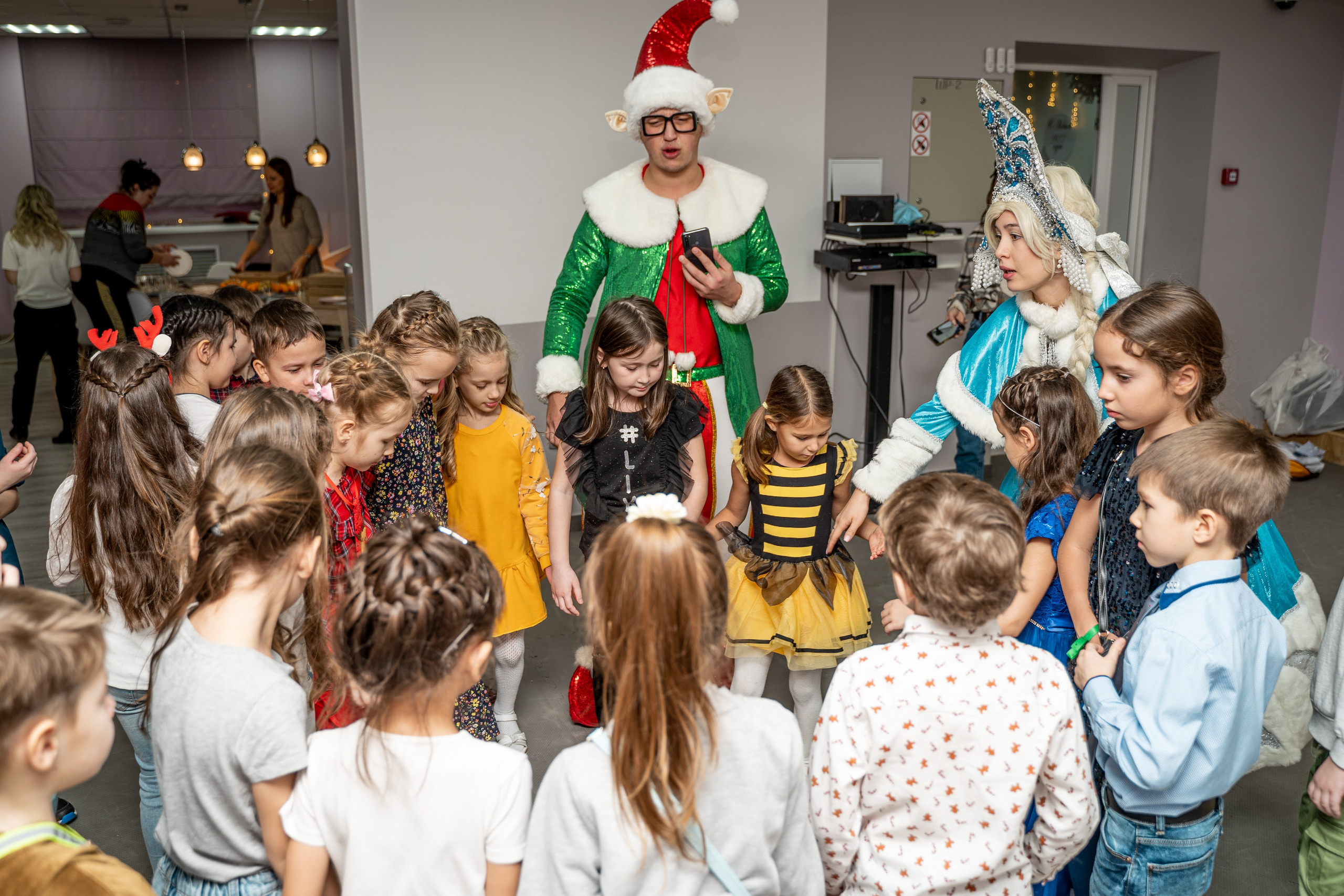 1 гимназия Новогодний утренник. Свадебный и репортажный фотограф в Уфе| Осетрова Ольга