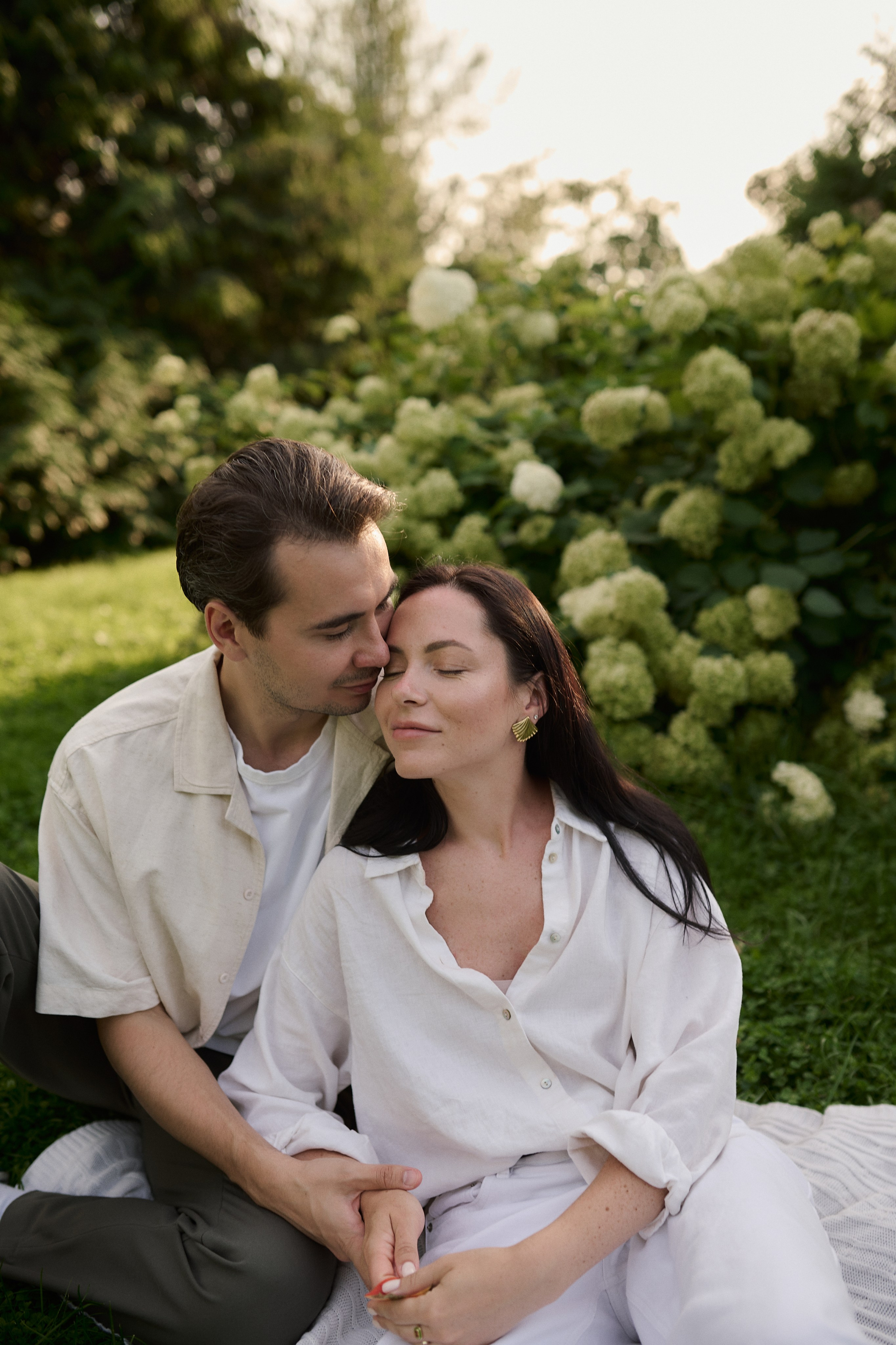 Рохус, Юля и Оливия в парке Останкино. Семейный и свадебный lifestyle-фотограф в Москве Мария Петрова