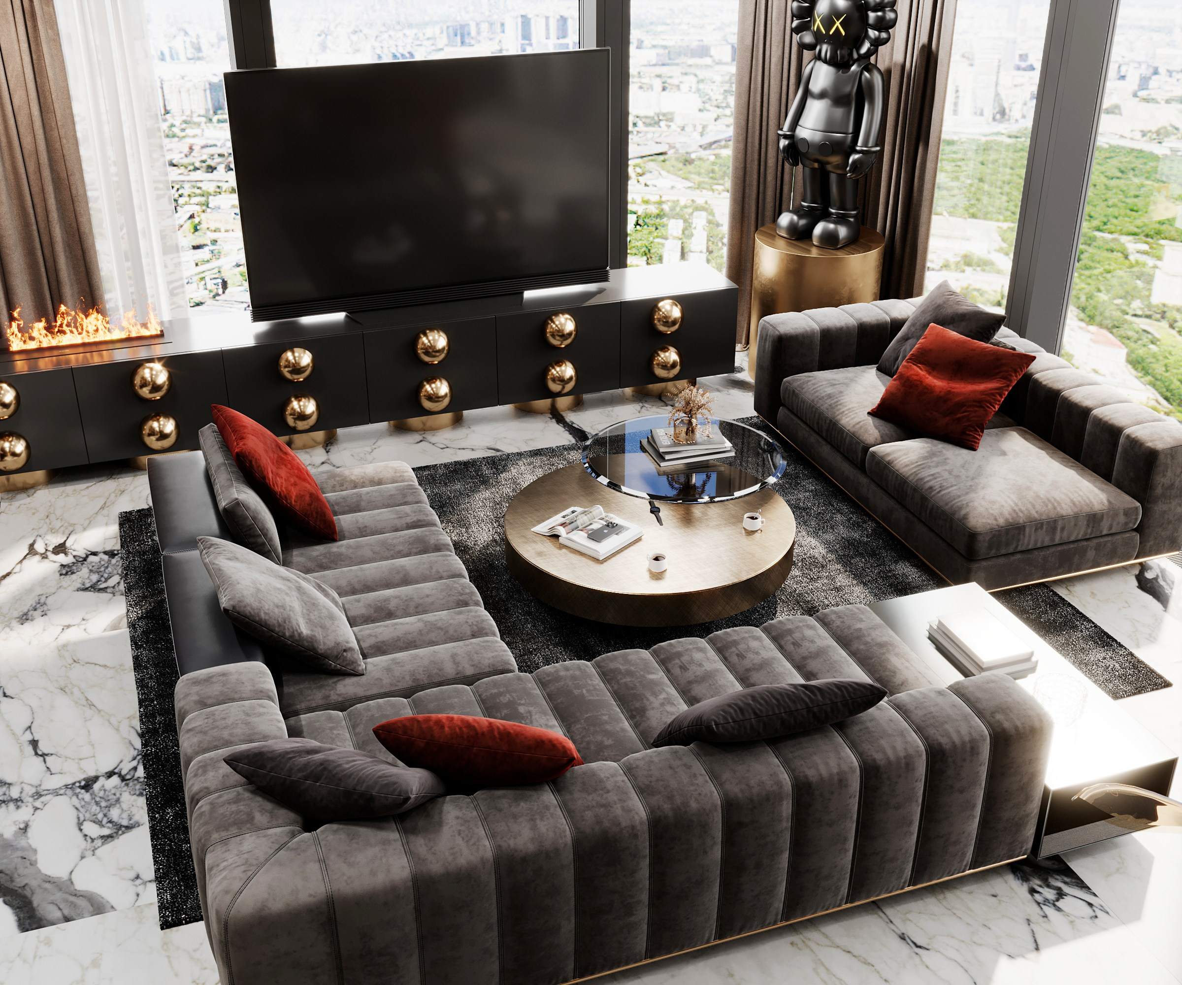 СИТИ FAMOUS. Дизайн-бюро GOHOUSE в Москве