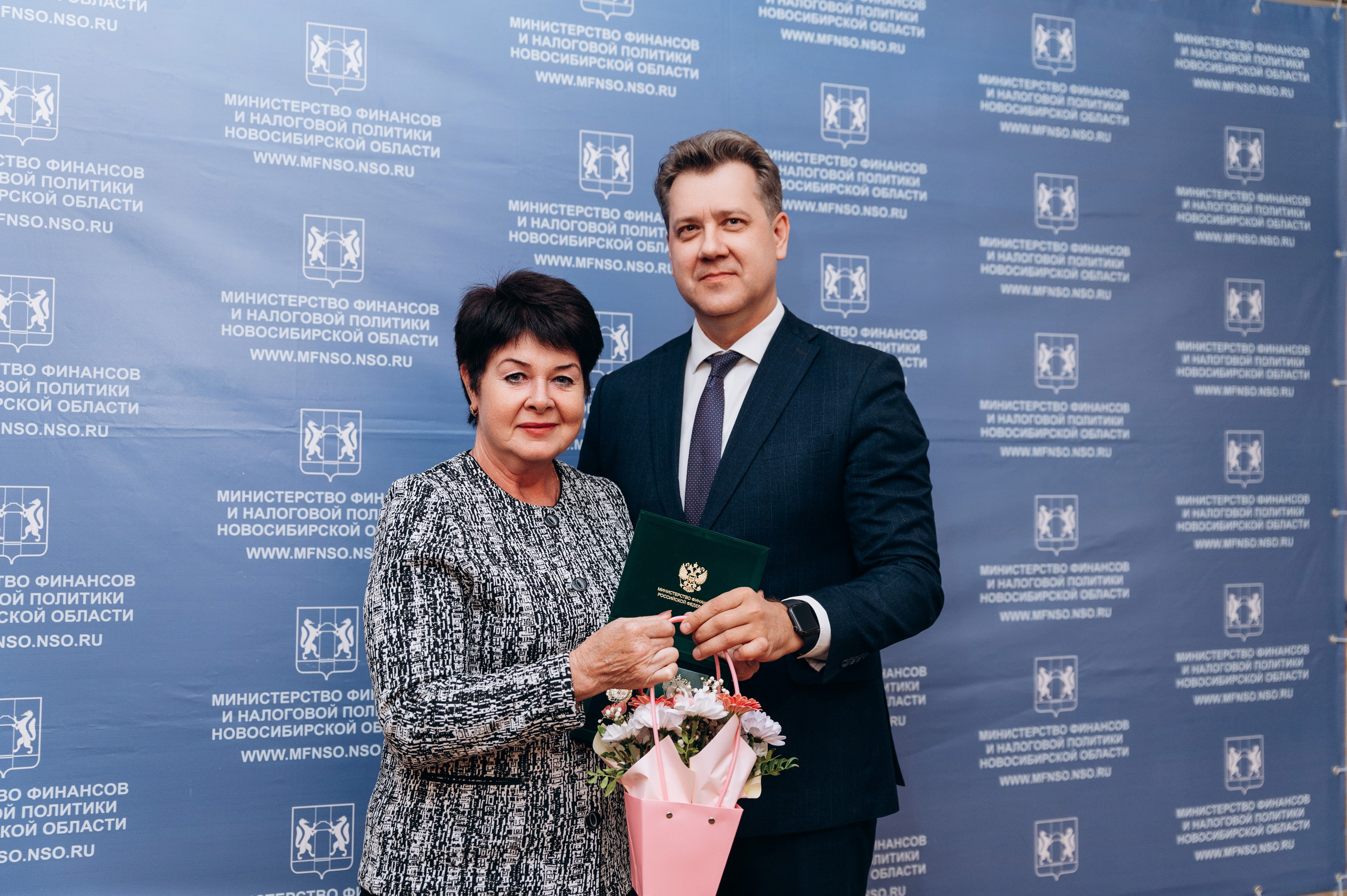 Министерство финансов РФ, награждение. Фотограф в Новосибирске