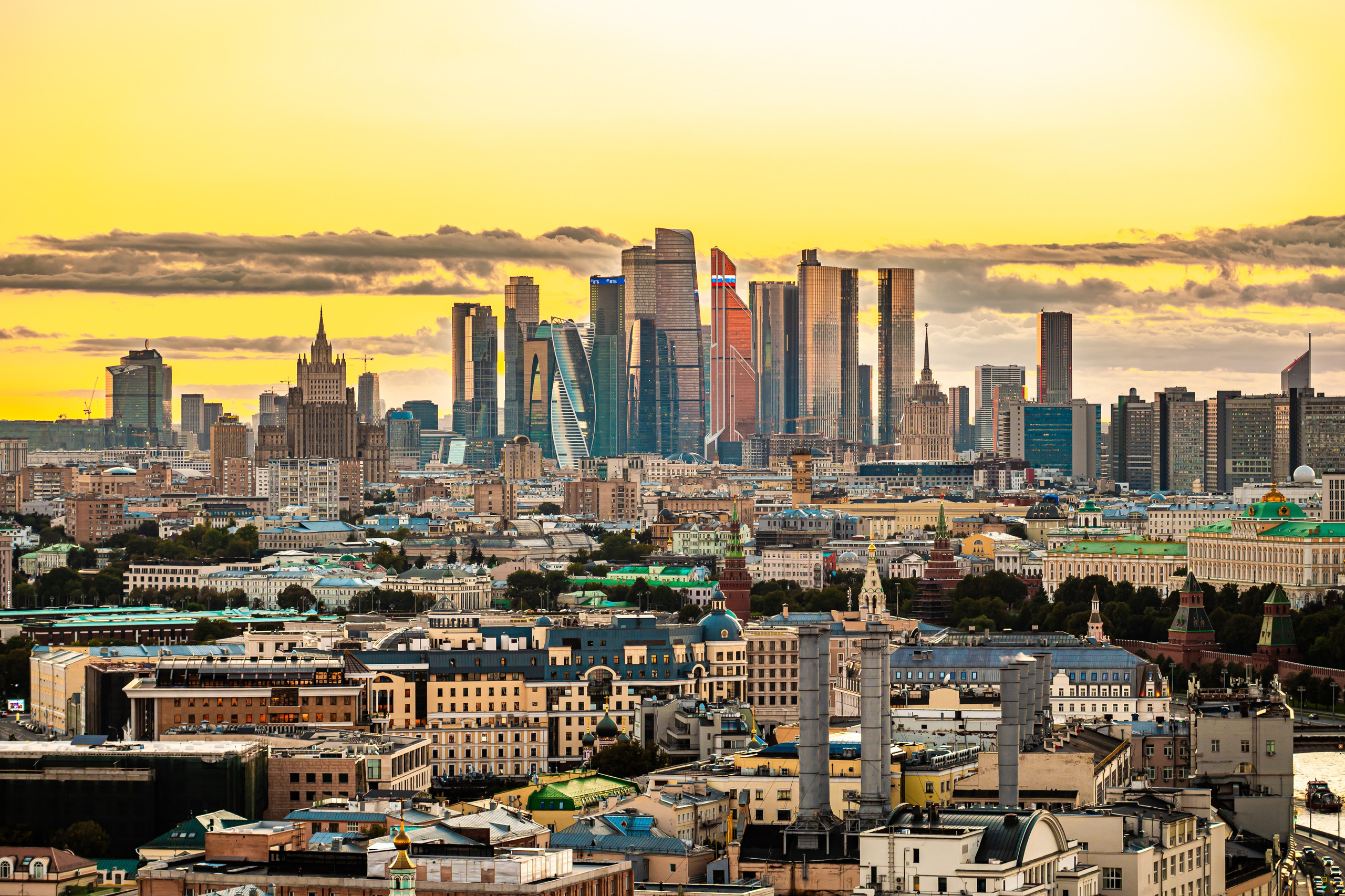 Ночные панорамы Москвы. Коммерческий, репортажный фотограф в Москве Лейла Мару