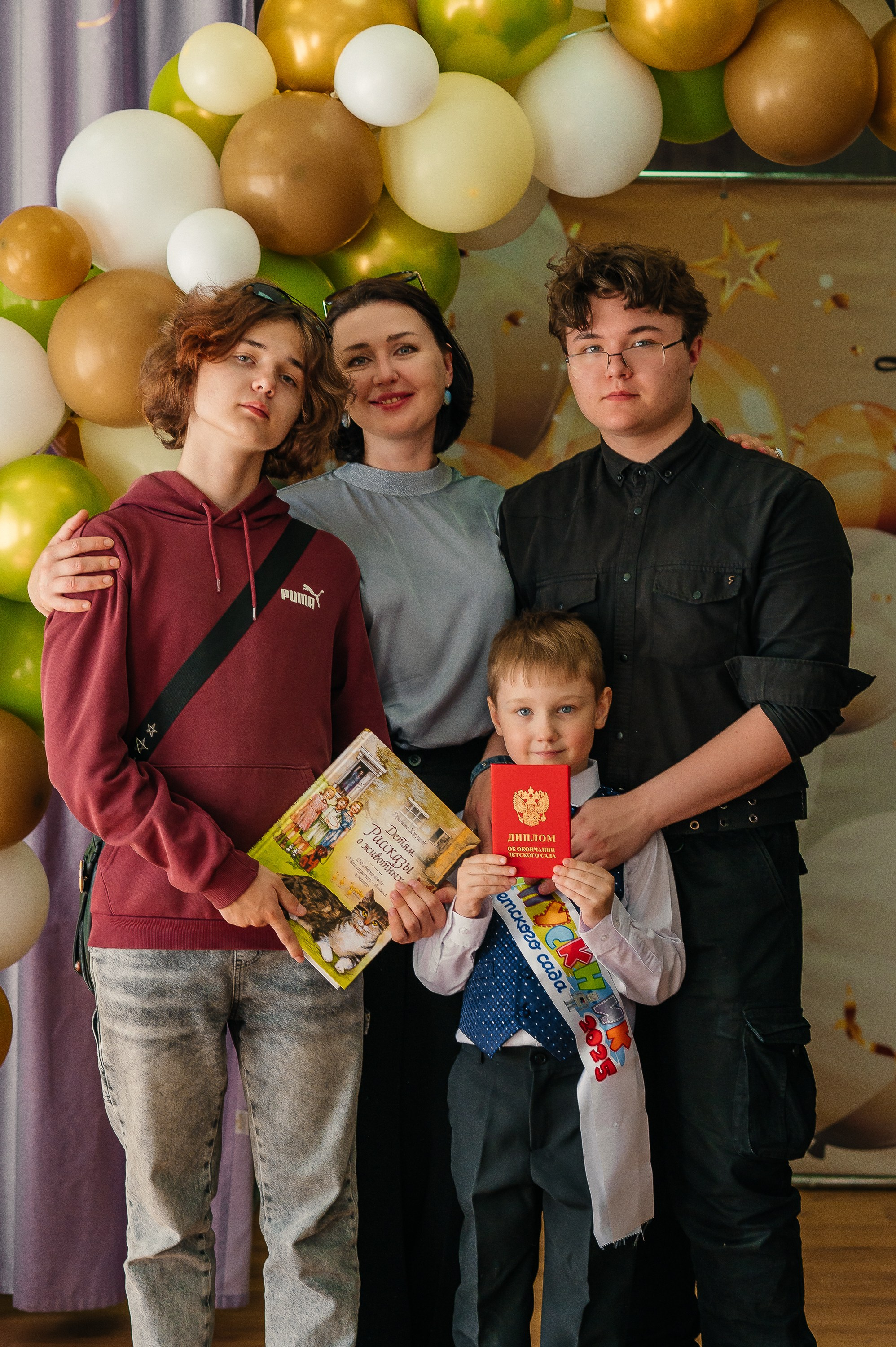 Выпускной в детском саду. Семейный фотограф Одинцово Москва Кулакова Екатерина