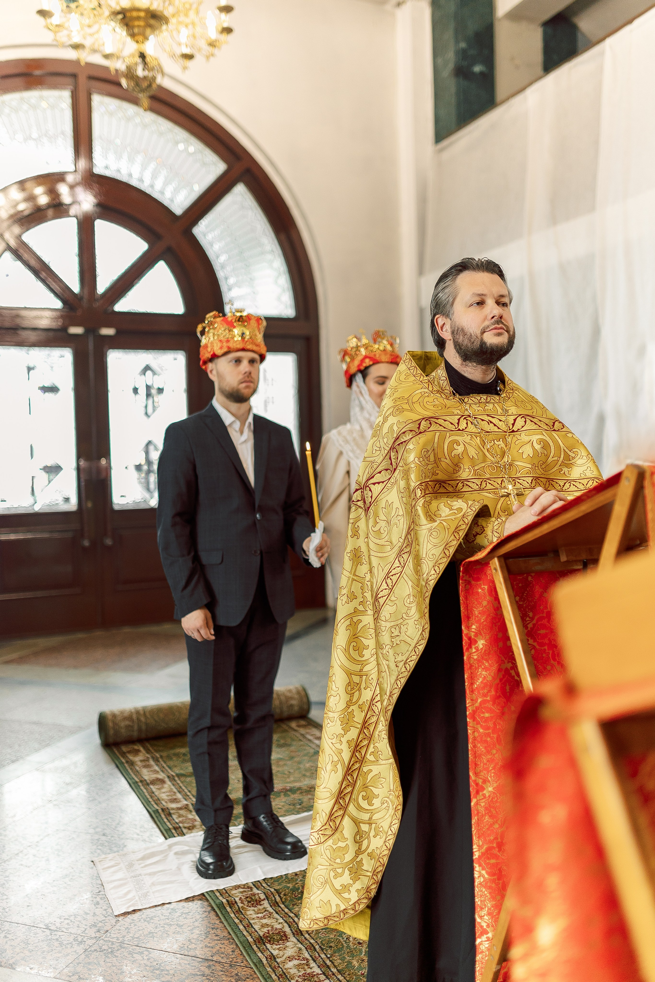 Венчание в храме Стефана Пермского. Семейный фотограф в Москве Анна Пожарская