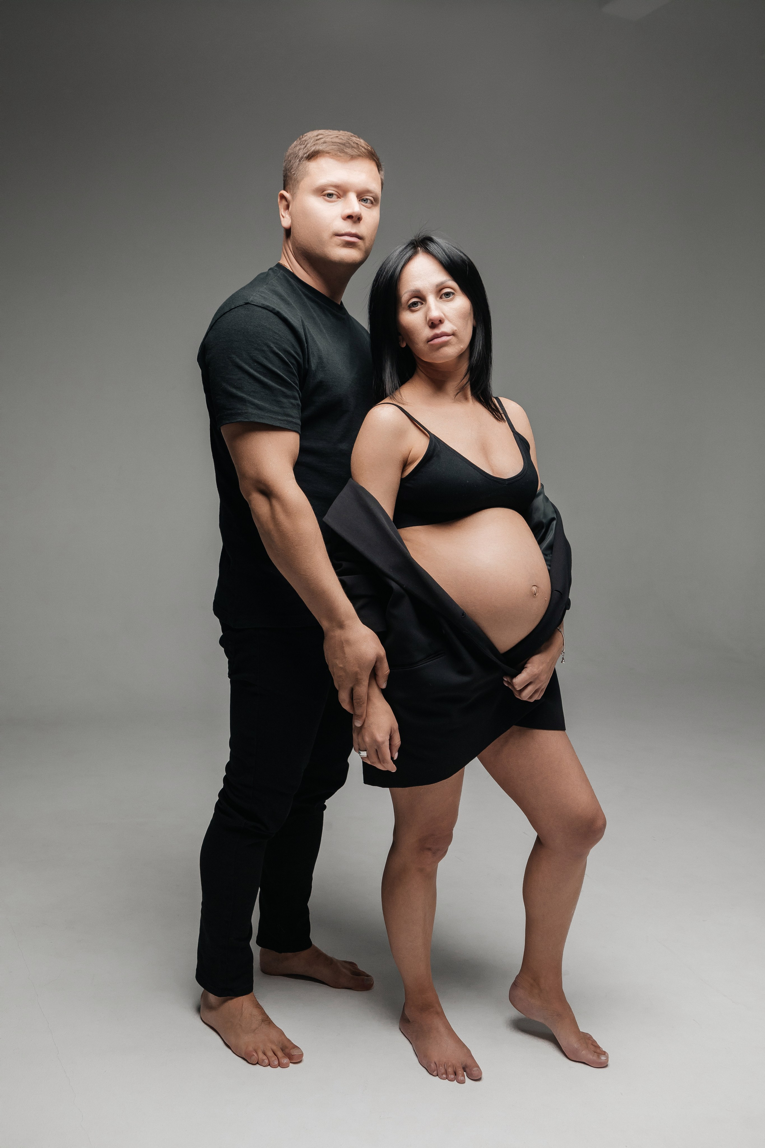 Семейная фотосессия в фотостудии. Свадебный и семейный фотограф Ибрагимова Мария из Екатеринбурга