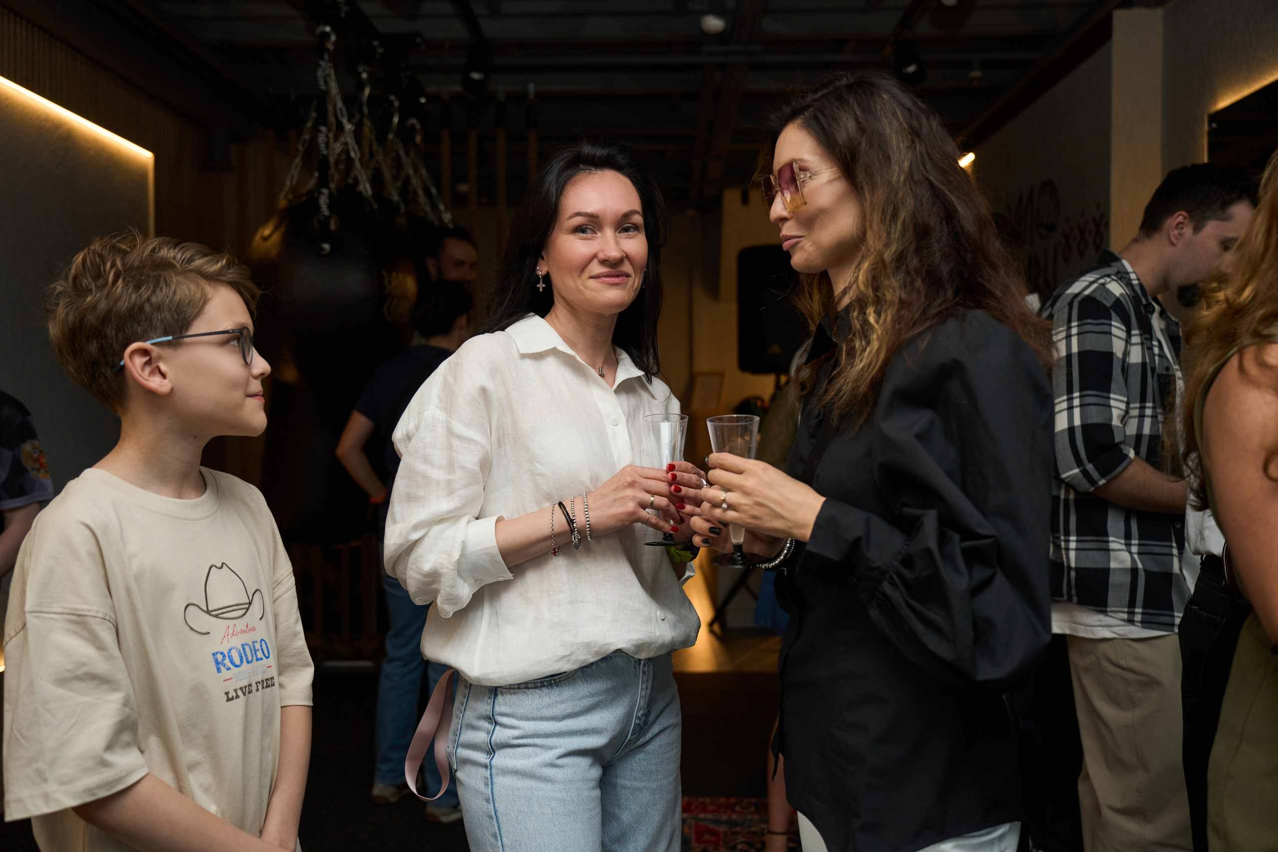 Репортажная съемка — Открытие студии бокса. Репортажный фотограф в Москве Вадим Галанин