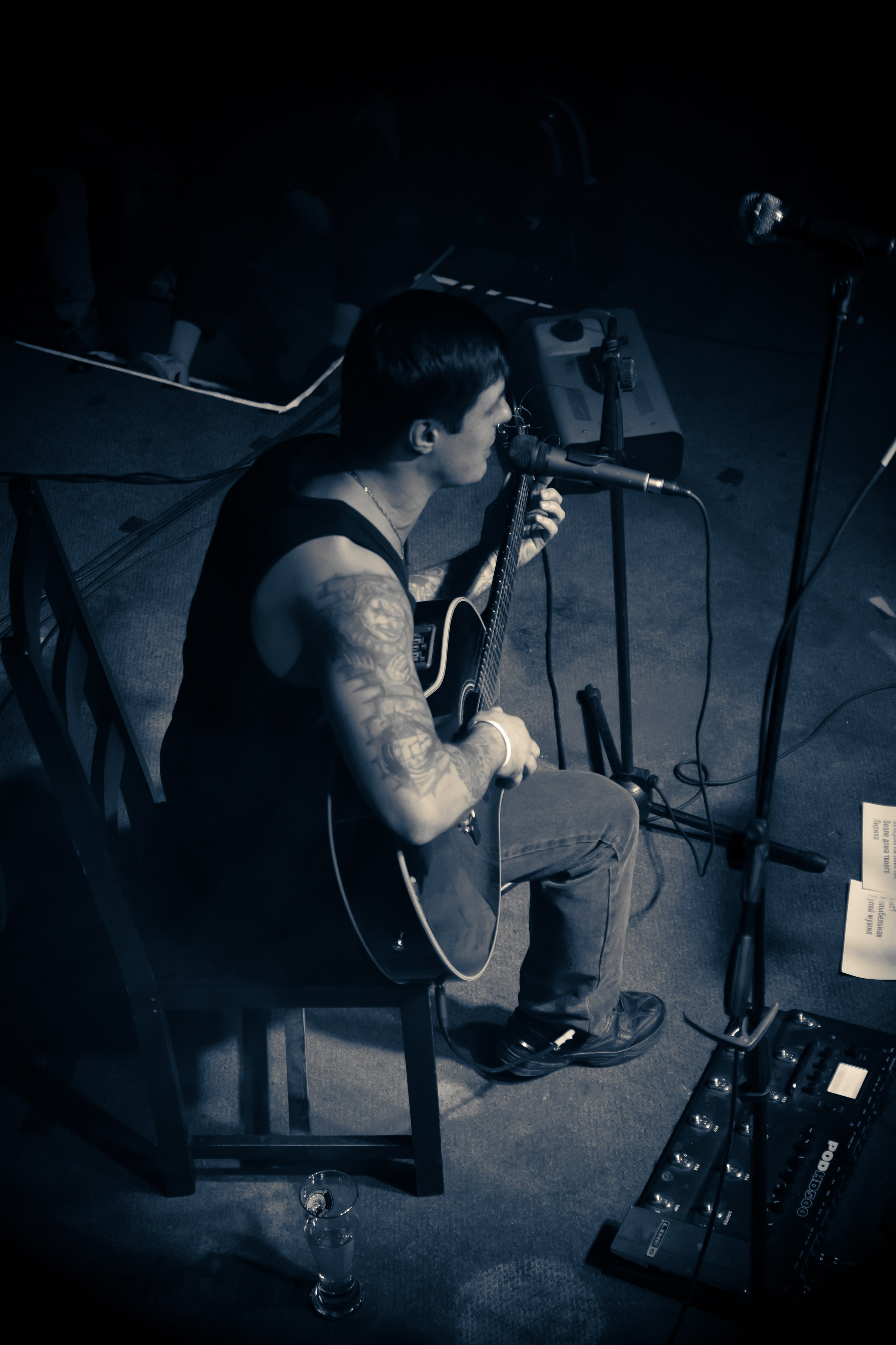 Антон Макаров. Трибьют «Сектор газа», клуб-галерея Эрмитаж. 07.12.2024. Фотограф Регина Крикунова г. Красноярск