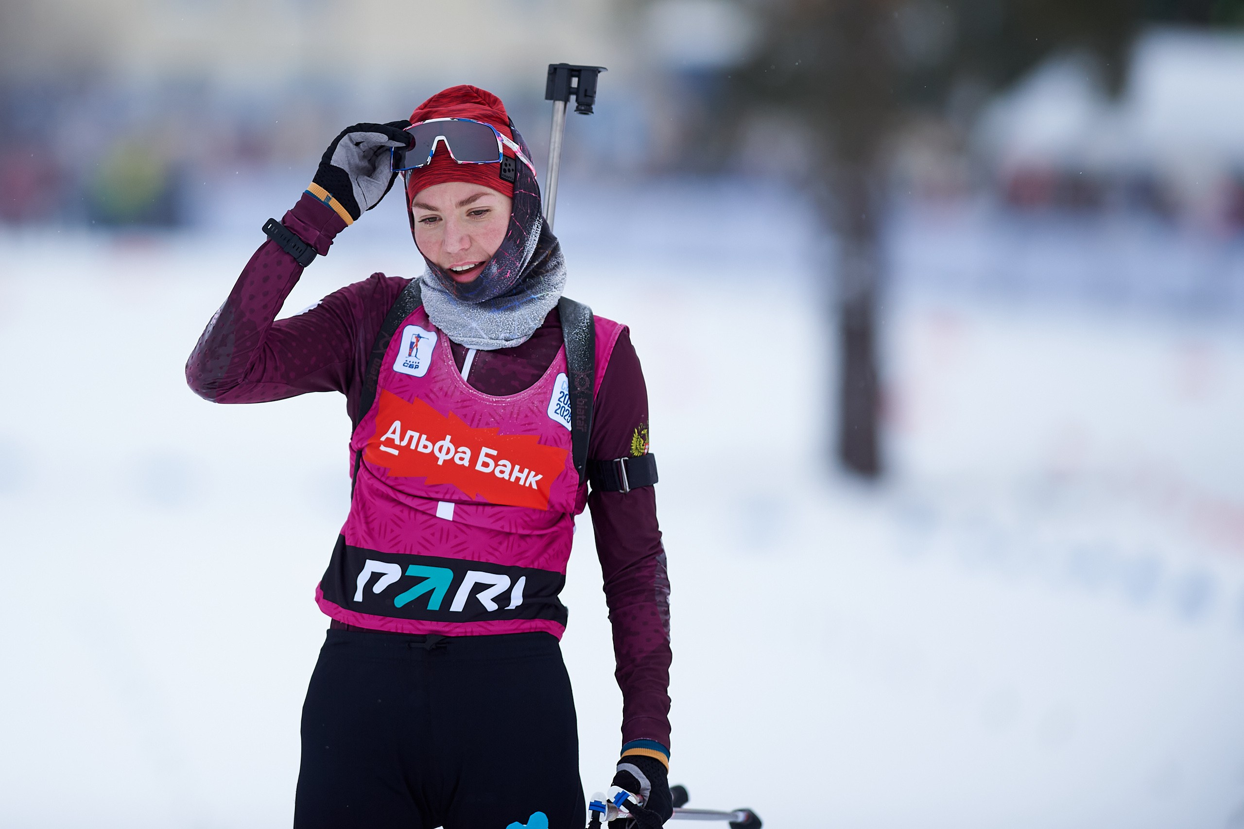 Биатлон. Чемпионат России — 2024/2025, 3-й этап, Ижевск. Ижевская винтовка. Спортивный репортажный фотограф в Ижевске Сергей Мерзляков