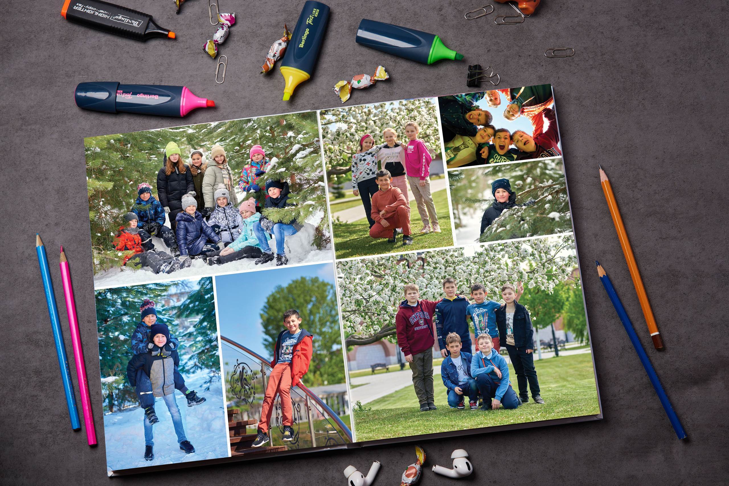 6. Школьный фотограф в Туле Владимир Греков. Выпускные альбомы