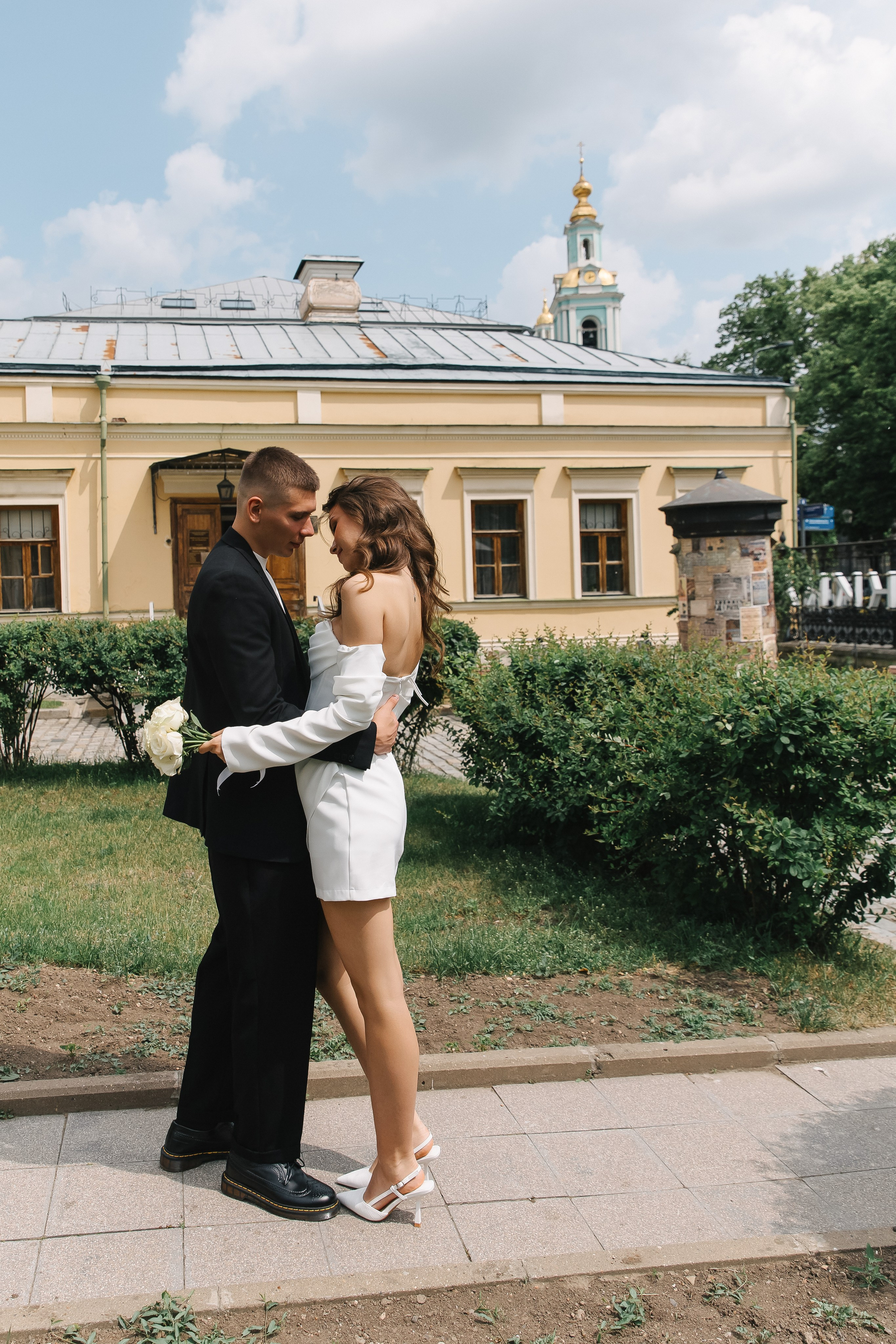 Свадебная фотосессия в Библиотеке-читальне им. А. С. Пушкина. Фотограф и видеограф Анна Домашенко