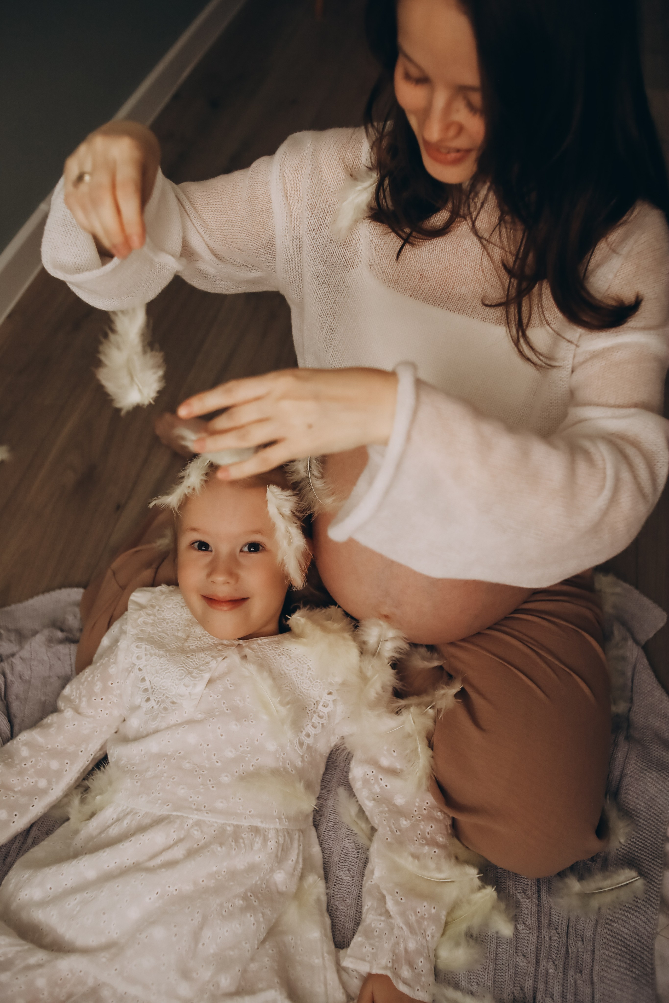 Ждём малыша с сестрой Настей. Phbyadel.wfolio.pro