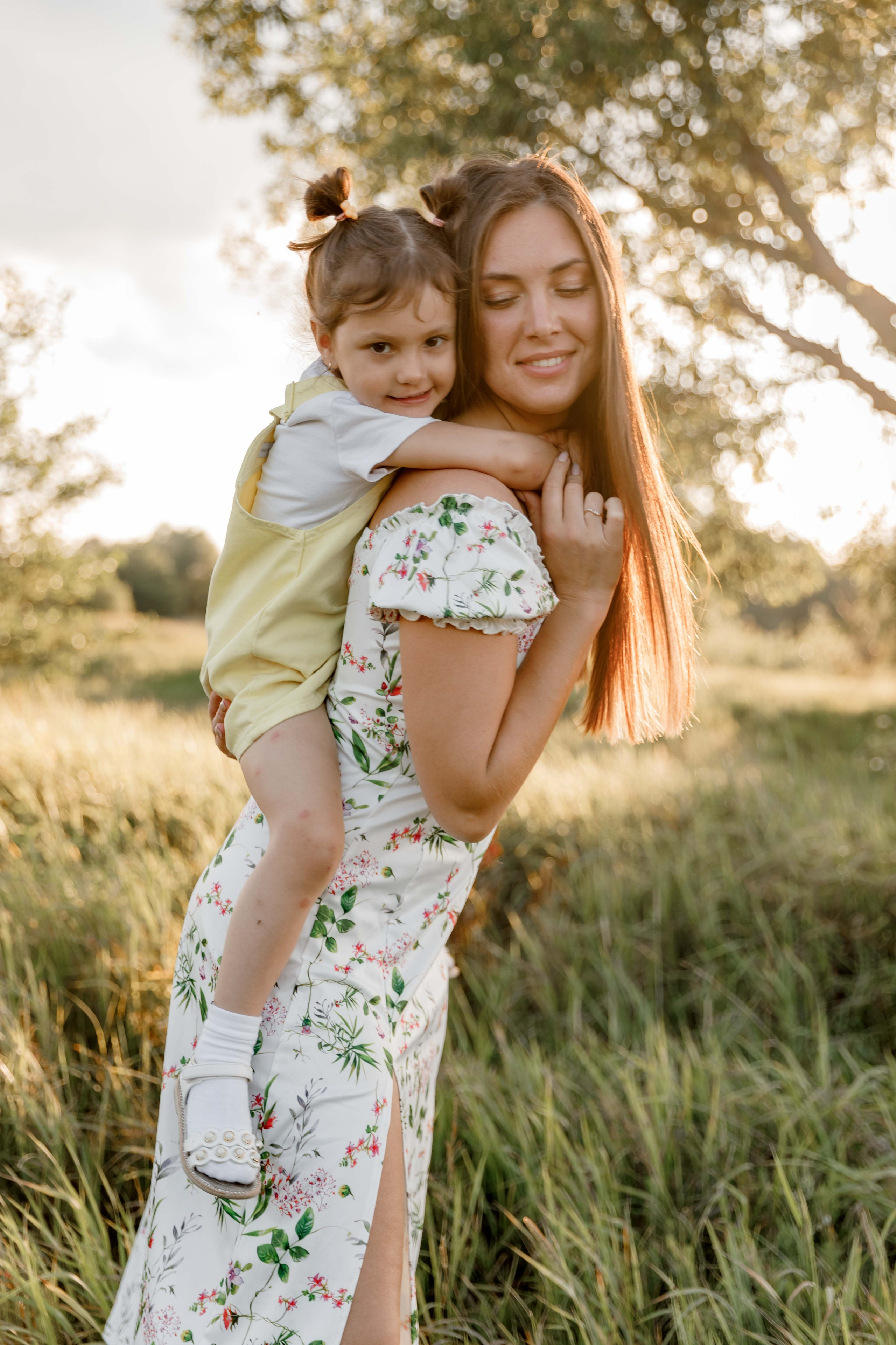 Ира с дочкой. Свадебный фотограф Евгения Девиченская