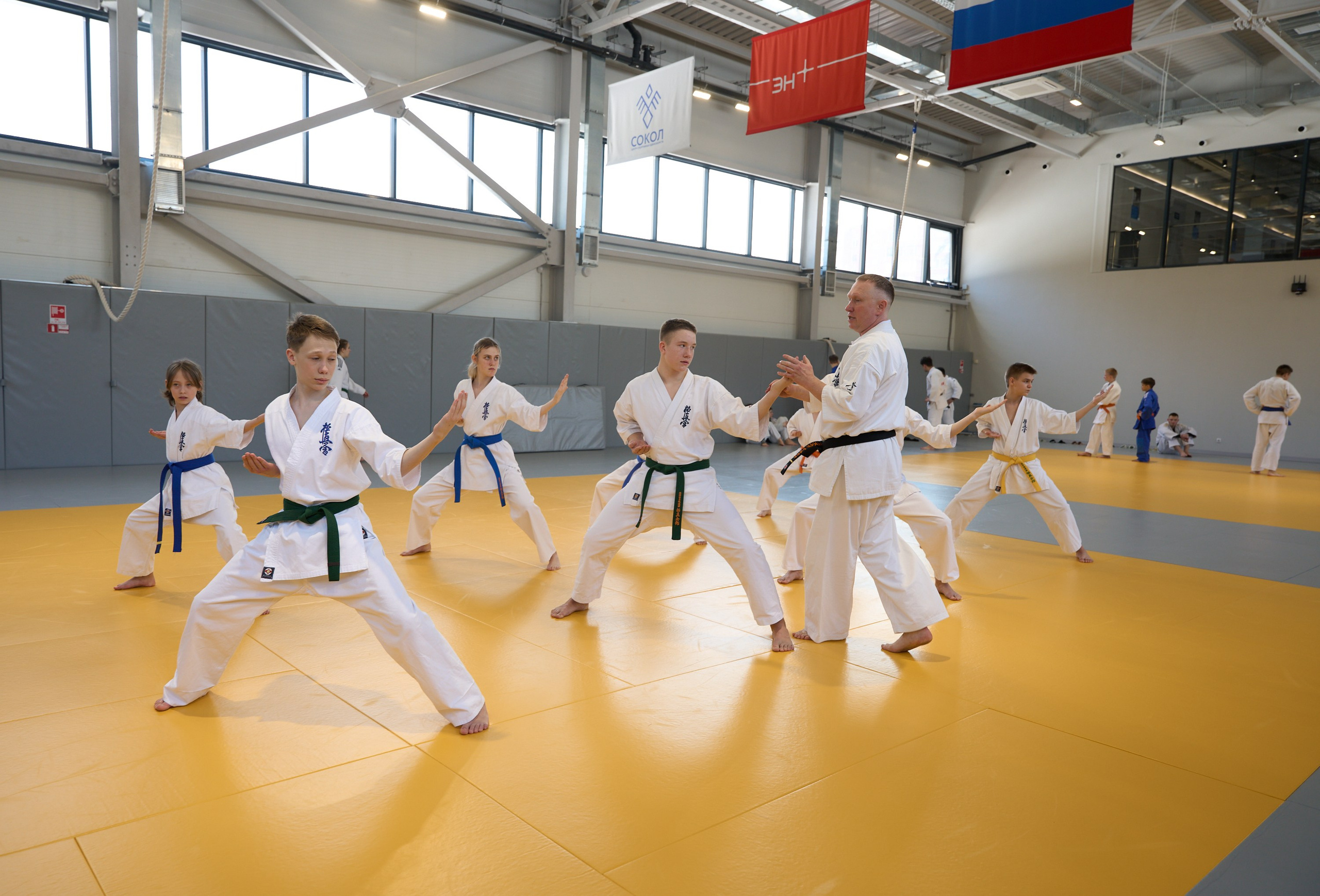 Открытие центров спортивных единоборств «Сокол» Красноярск/Дивногорск. Александр Сазонов Красноярск