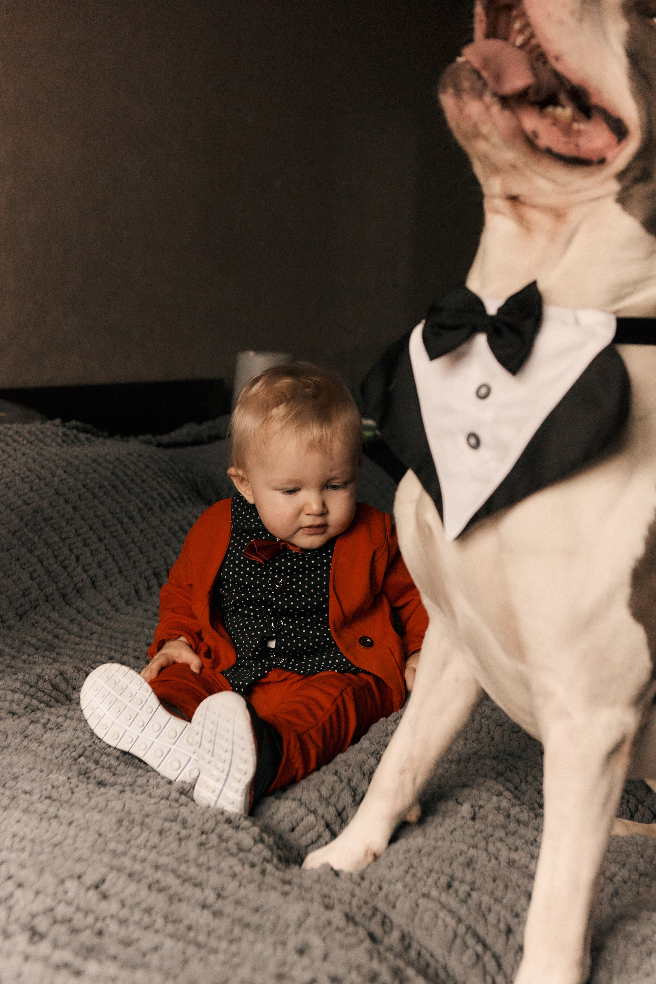 Семейная фотосессия дома и на прогулке в Москве