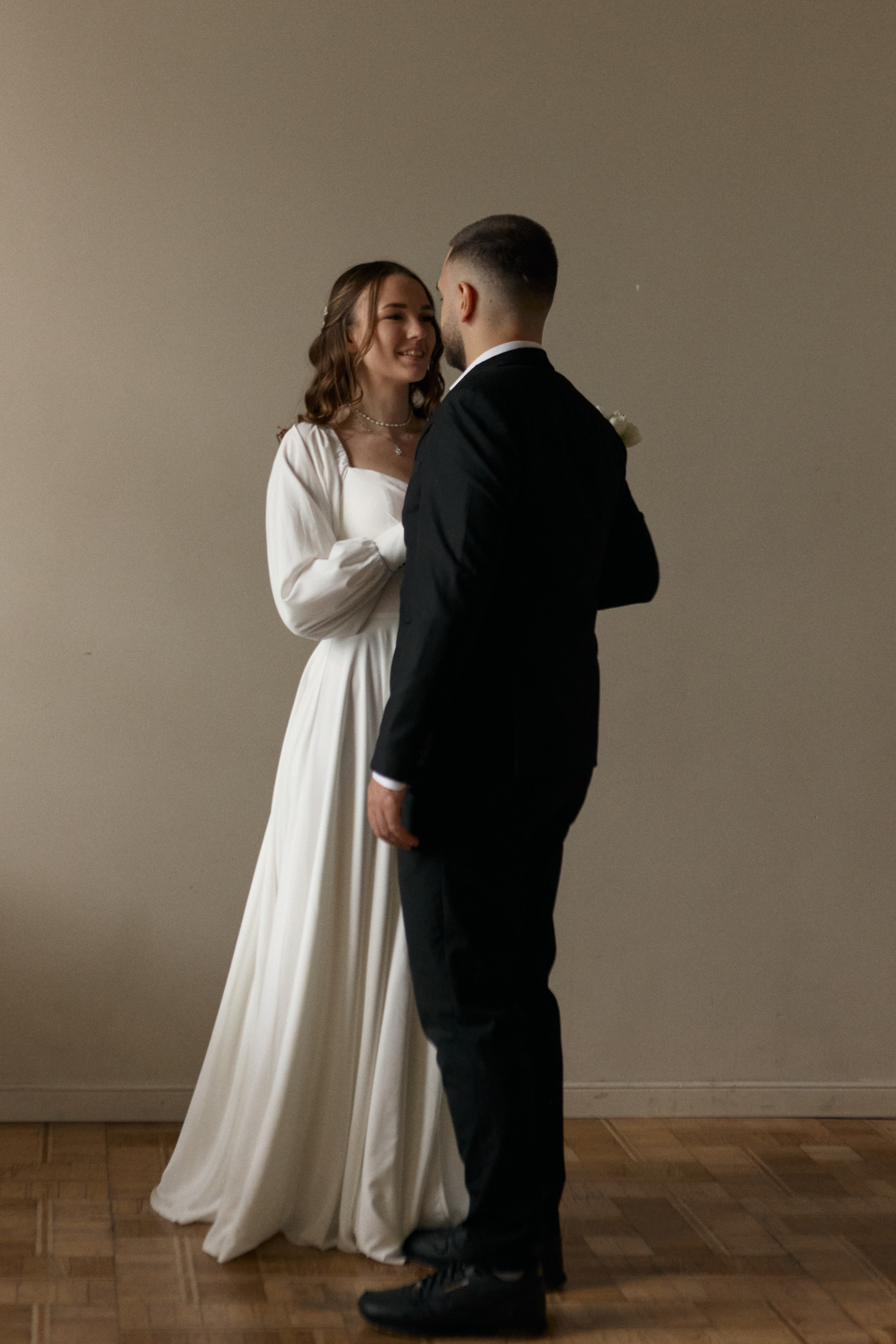 Свадебная фотосессия в студии в Москве