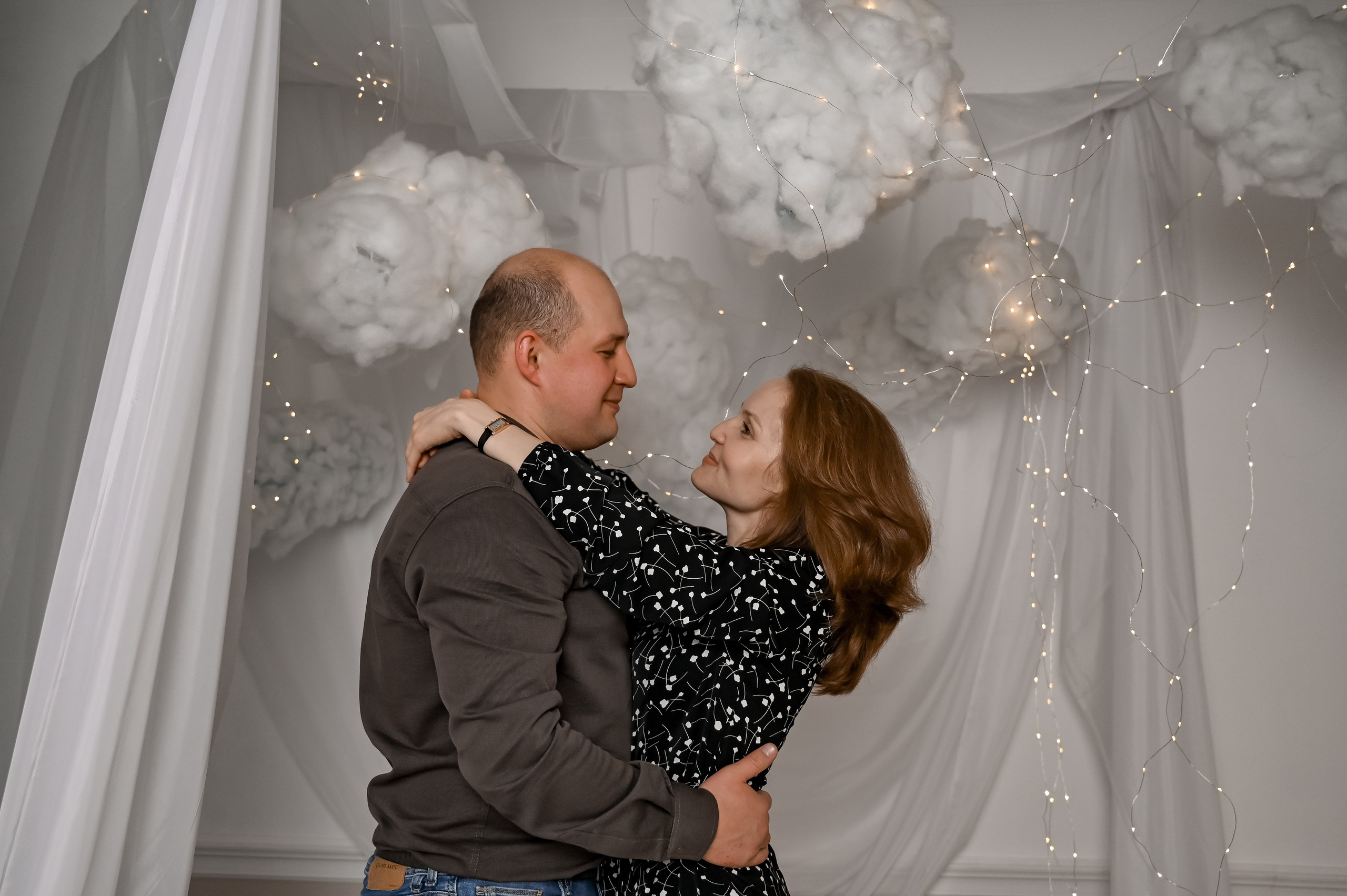 Новогодняя фотосессия в студии. Семейный и свадебный фотограф в г. Уфа Динара