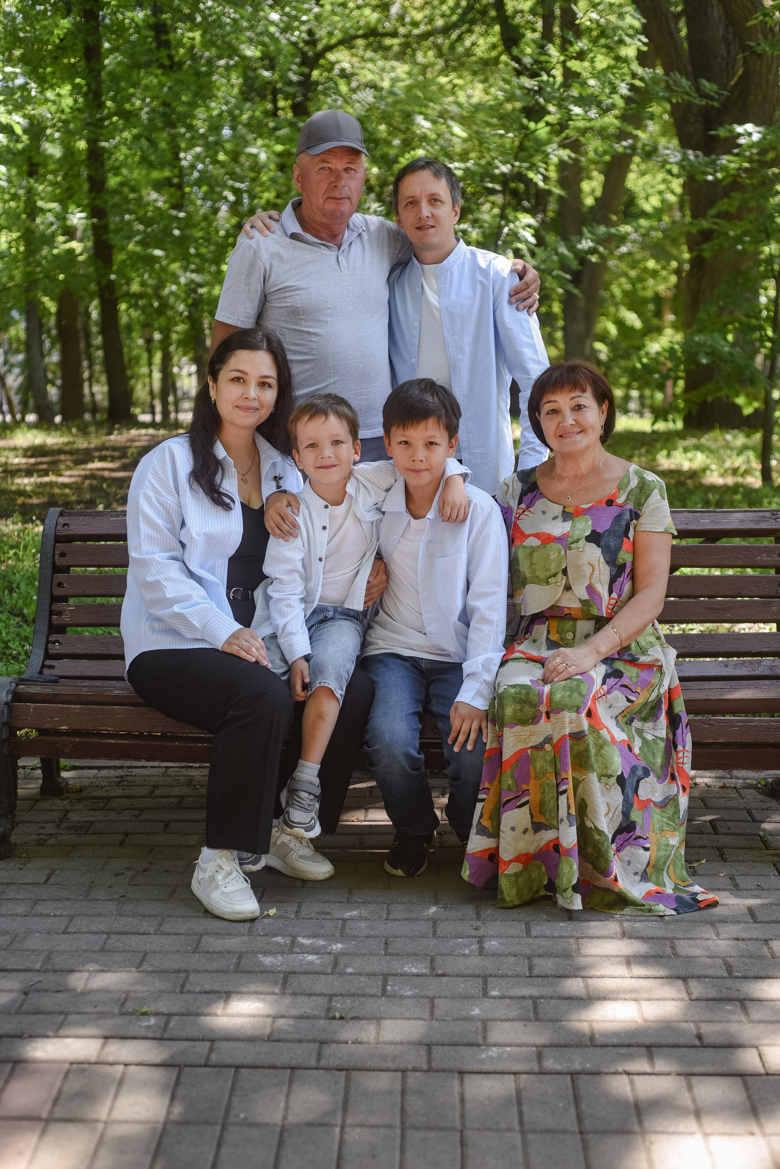 Семейная съемка в парке. Семейный и свадебный фотограф в г. Уфа Динара