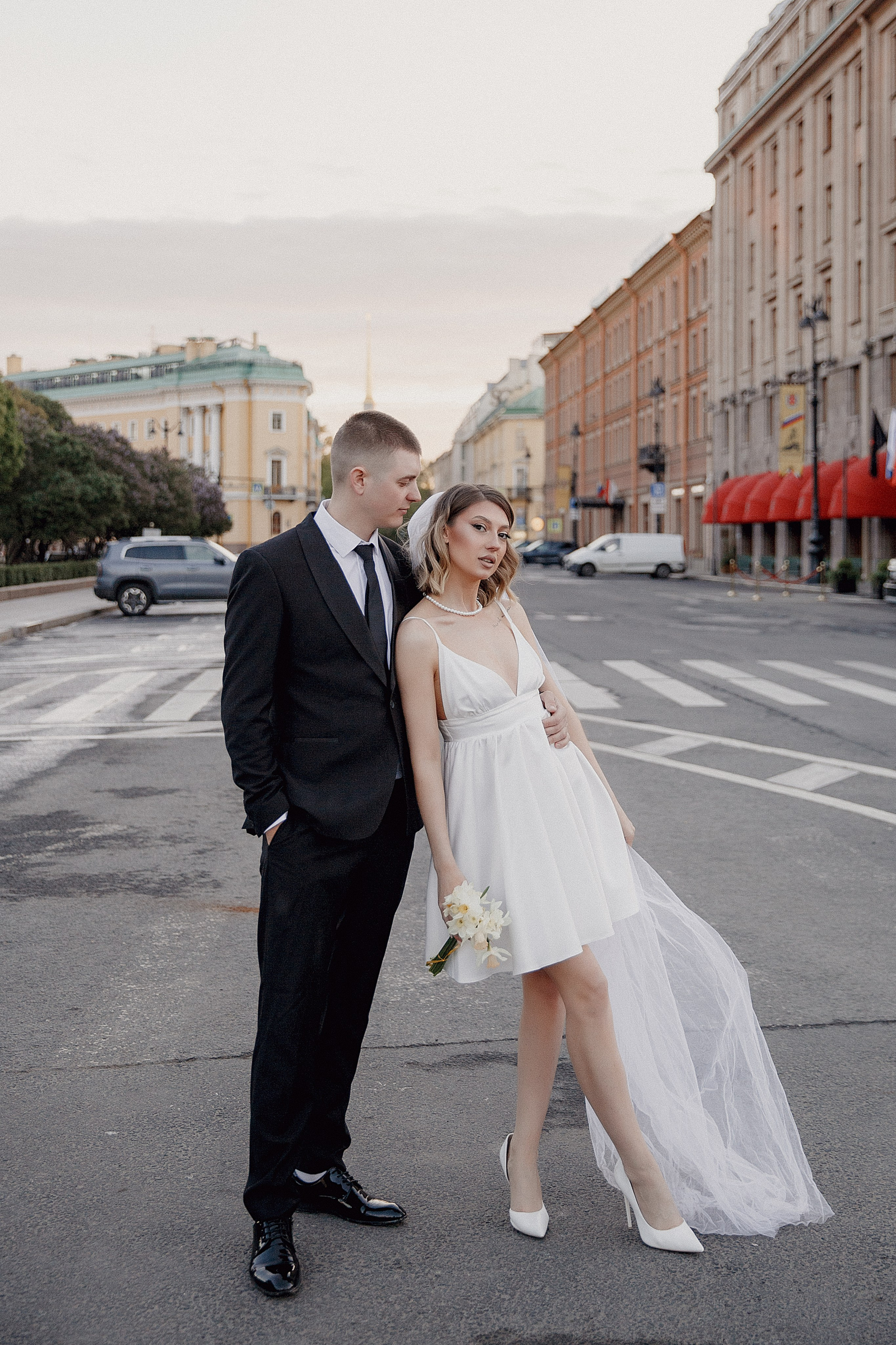 Свадебная в белые ночи. Свадебный фотограф Санкт-Петербург  Москва