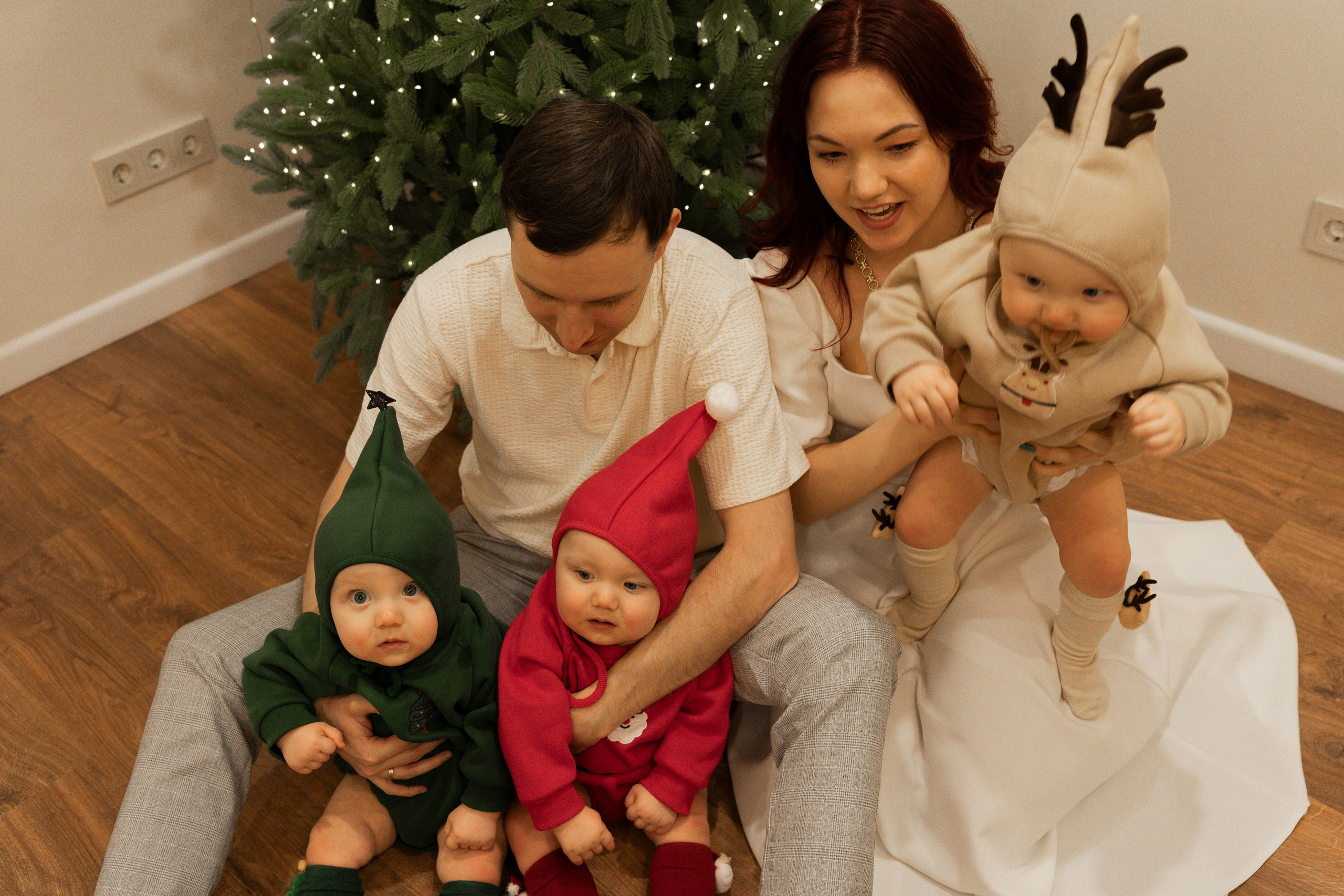 Новогодние тройняшки. Главная