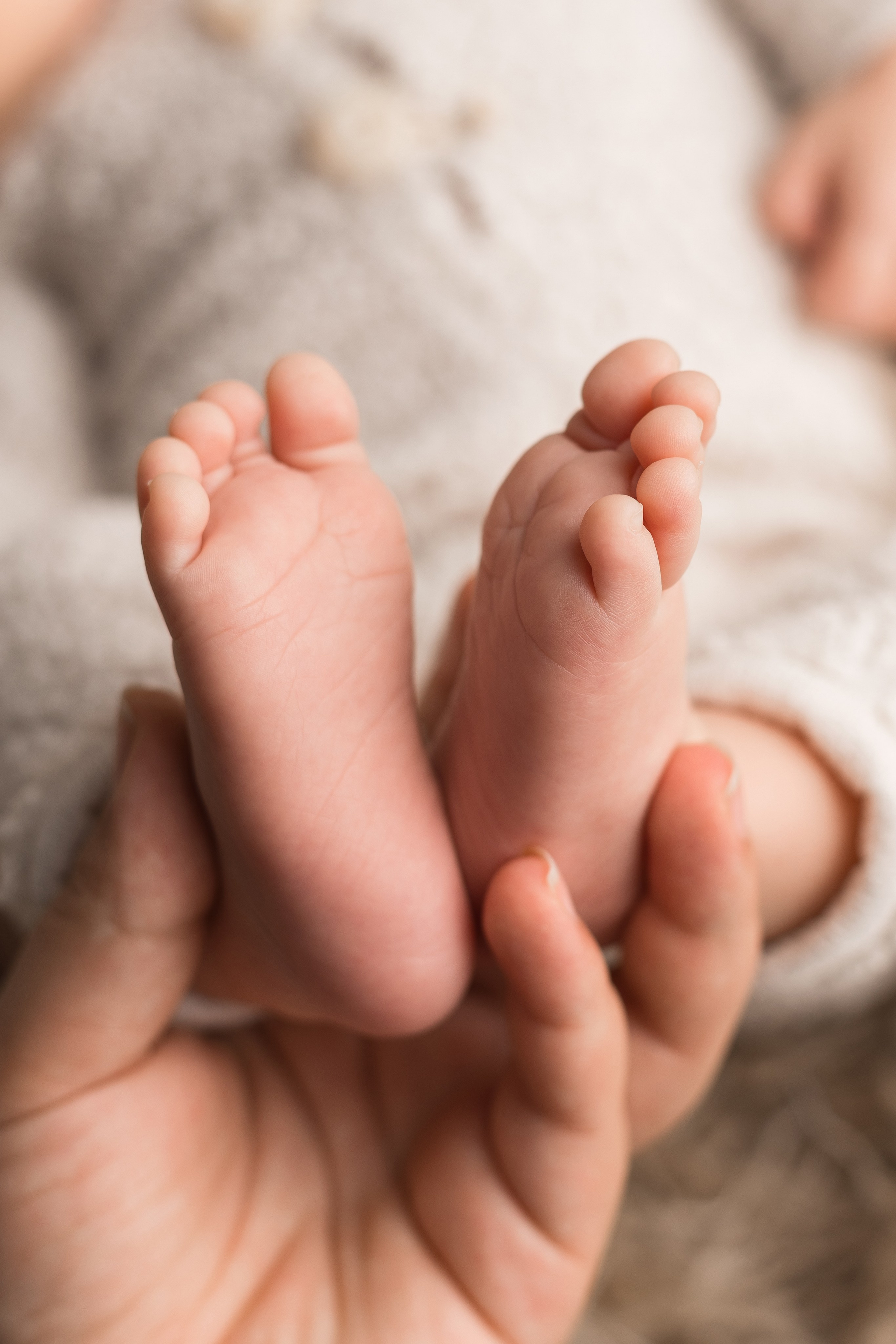 newborn фотосессия в студии, Омск