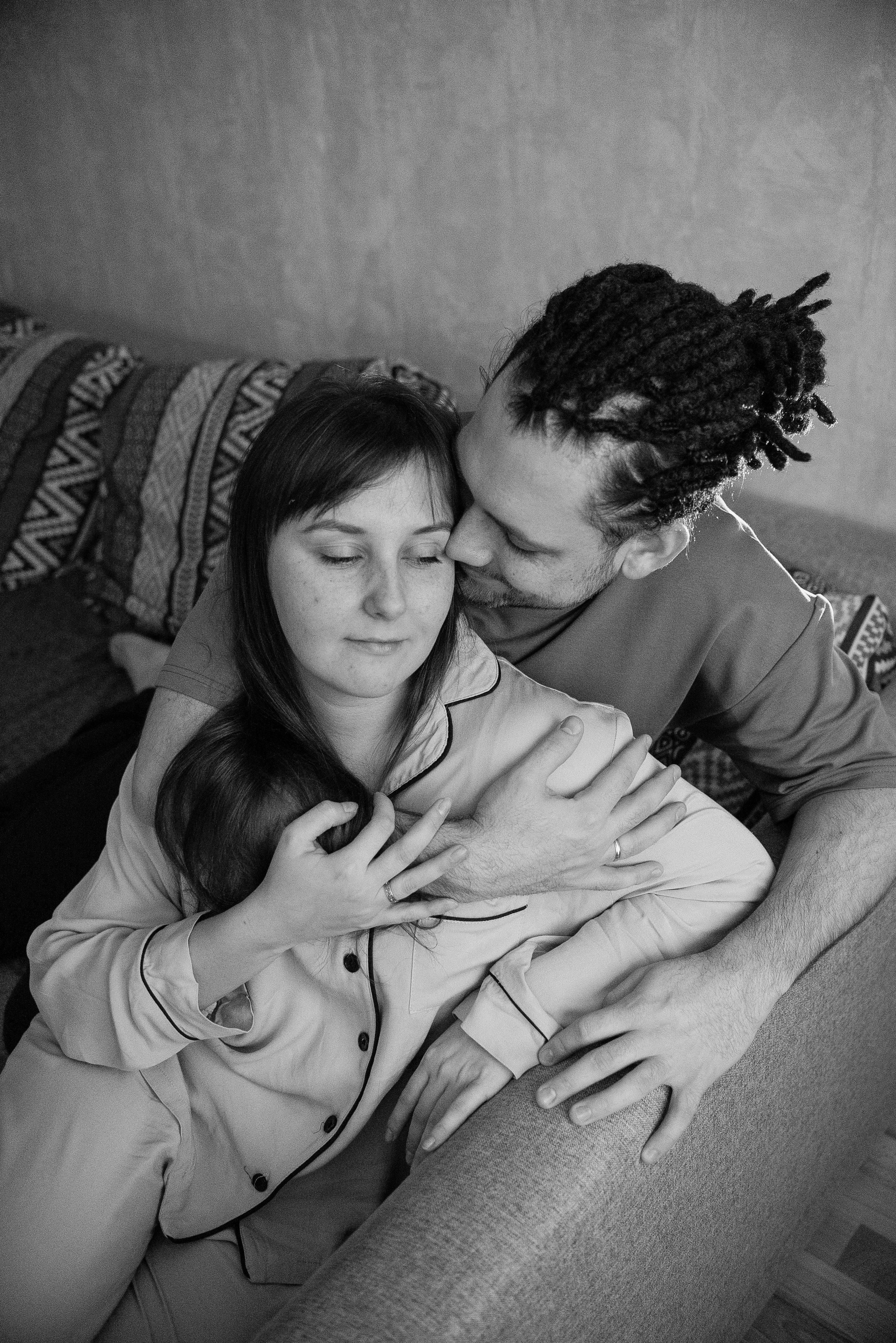 Домашняя семейная фотоссесия с малышом. Семейный фотограф в Железнодорожном Масаева Елена