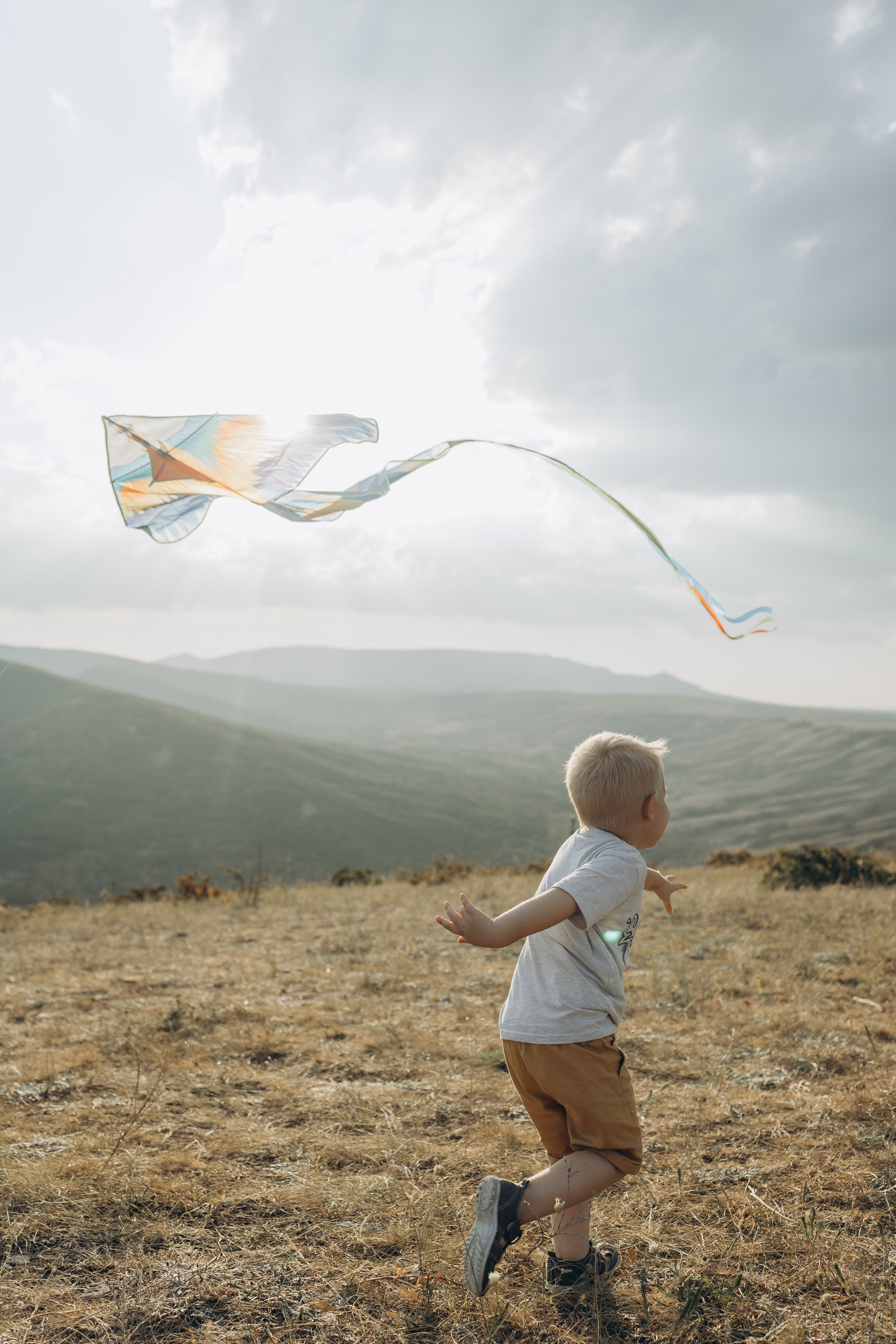 Воздушный змей. Семейный фотограф в Москве Виктория Ястребинская