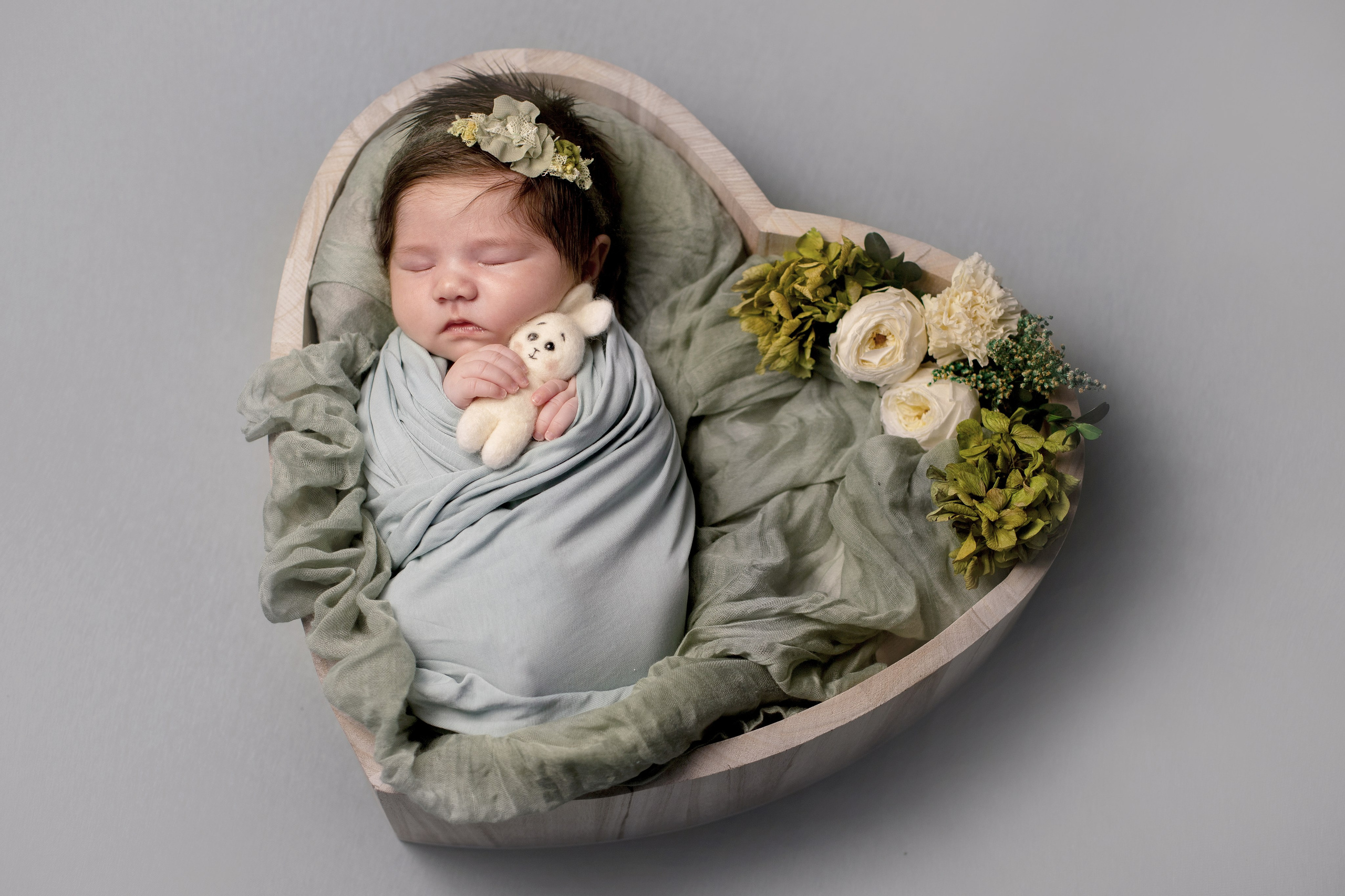 Newborn — Девочки. Фотограф новорожденных в Москве Кристина Ткач