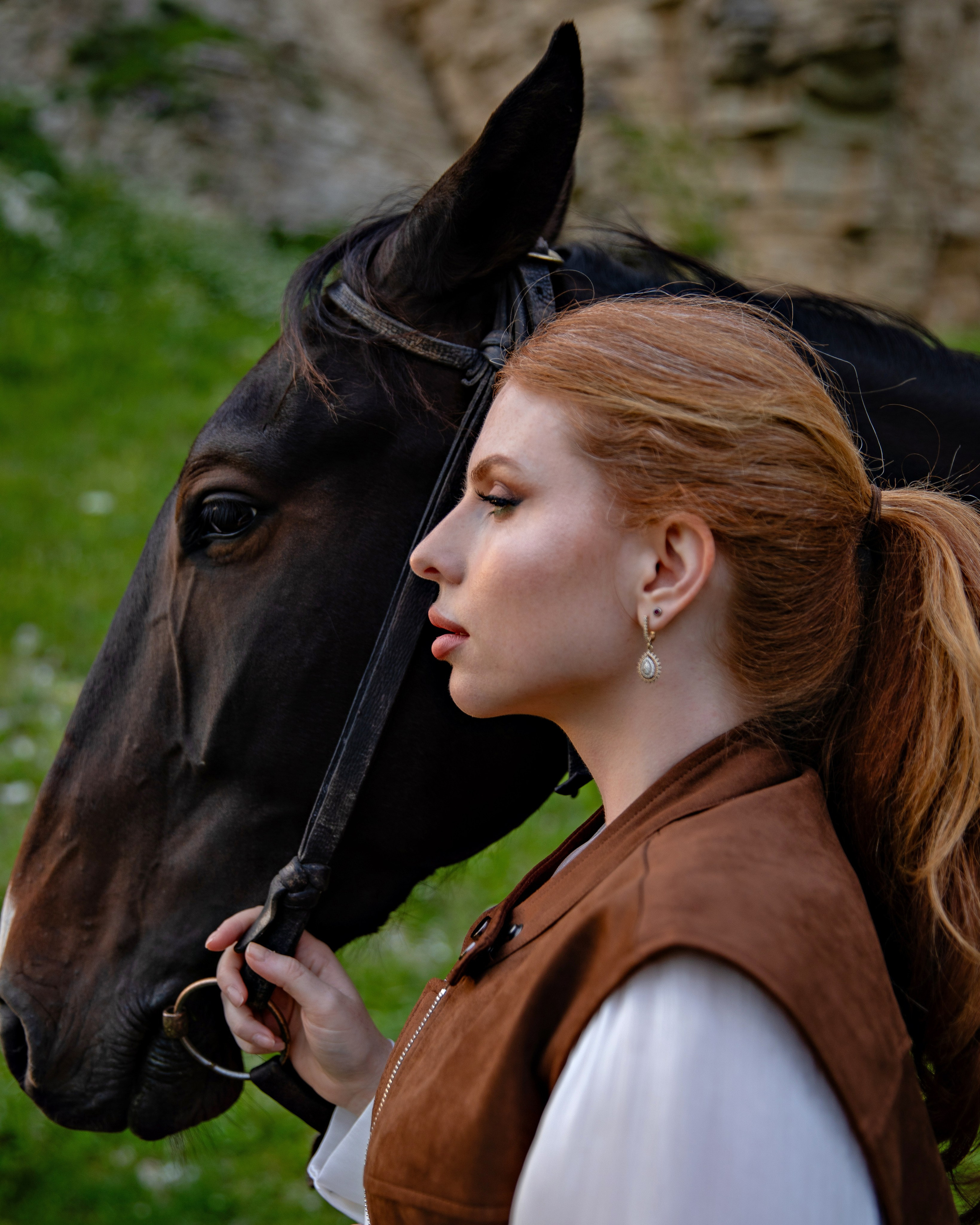 Фотосессия в конном клубе на лошадях. Фотограф в Кисловодске Юлия Федоренко