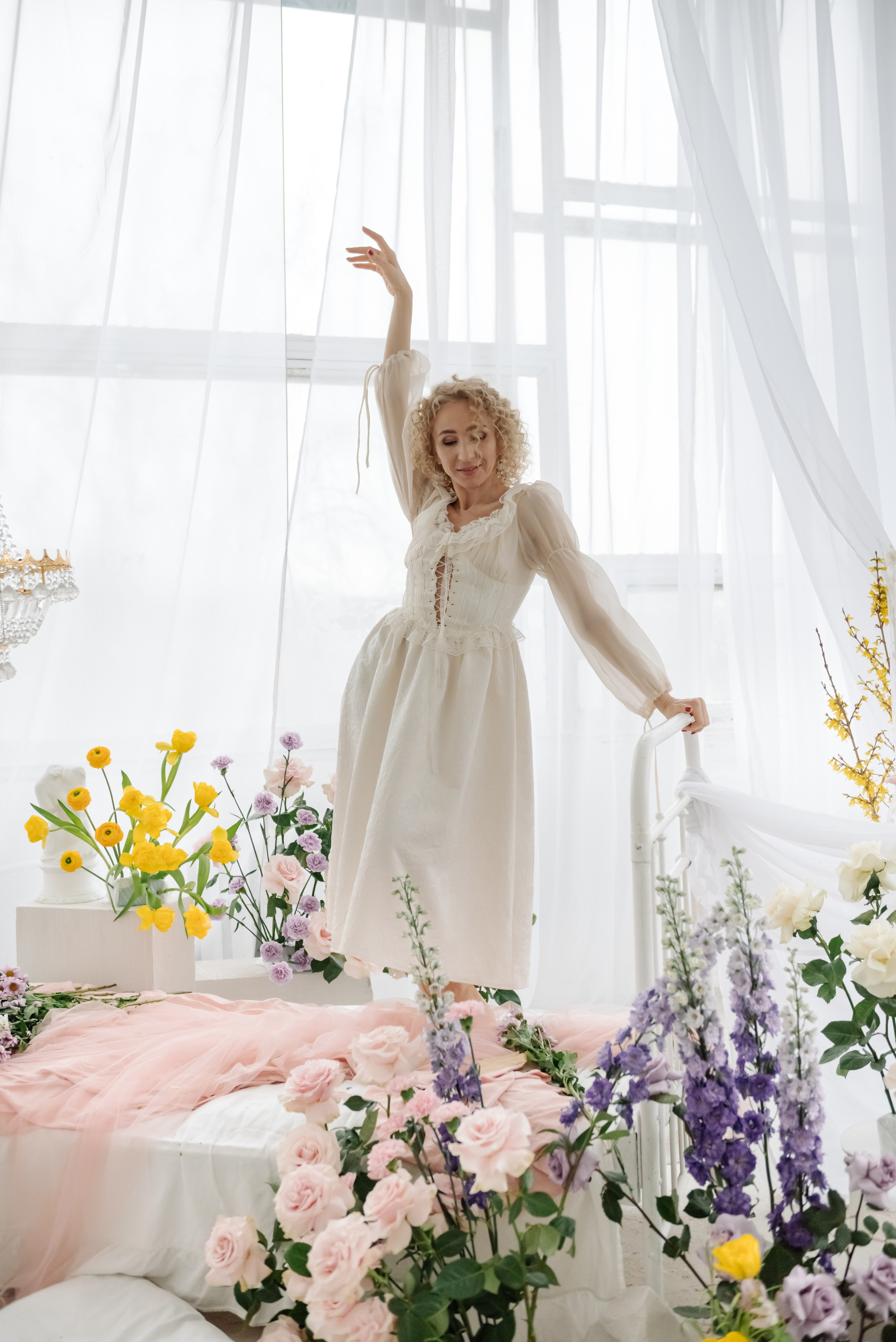 Индивидуальная. Цветочное настроение. Свадебный и сеейный фотограф в Санкт-Петербурге Елена Худякова