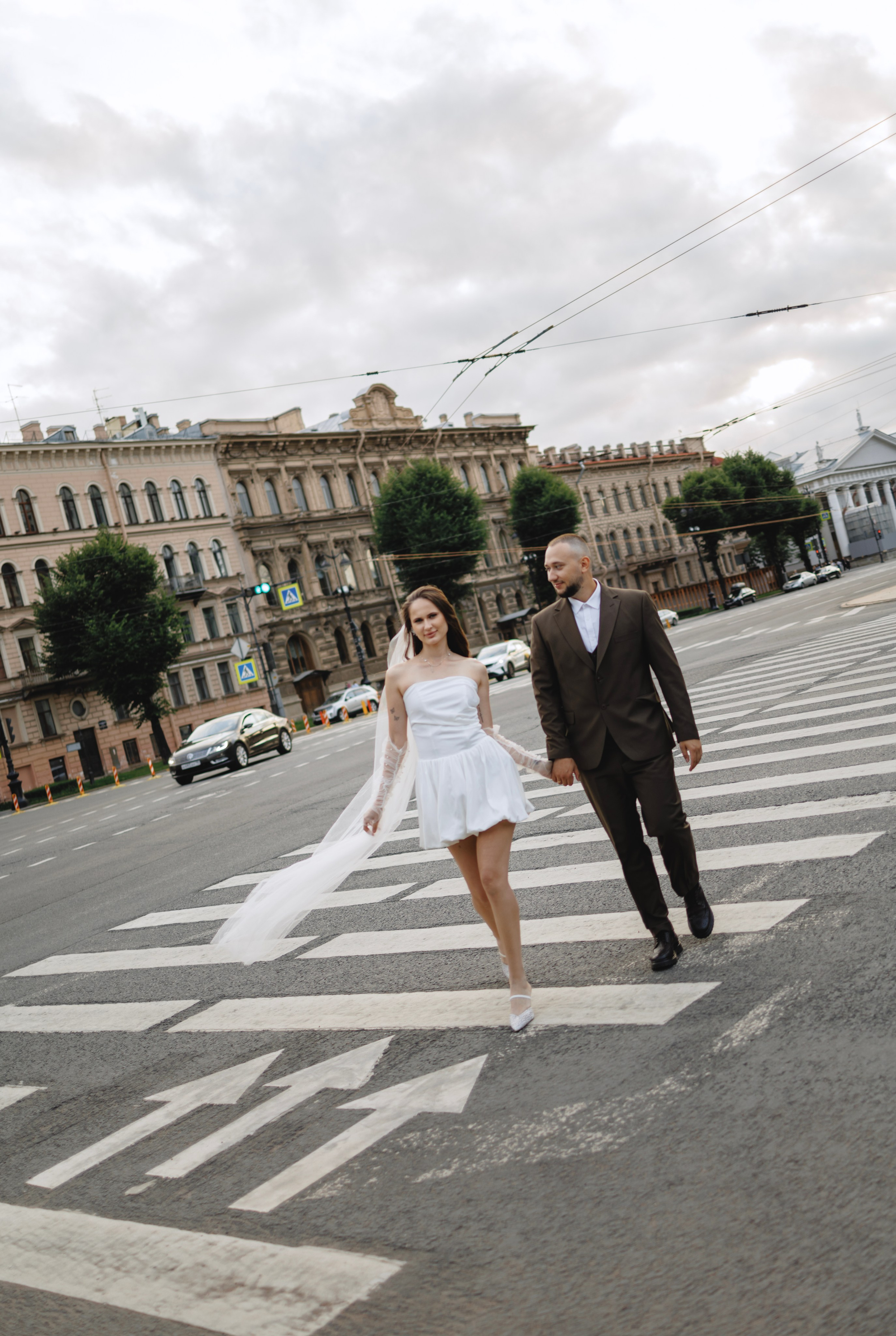 Руслан и Виолетта — Исаакий, Зимняя канавка. Боженова Елена фотограф Санкт-Петербург