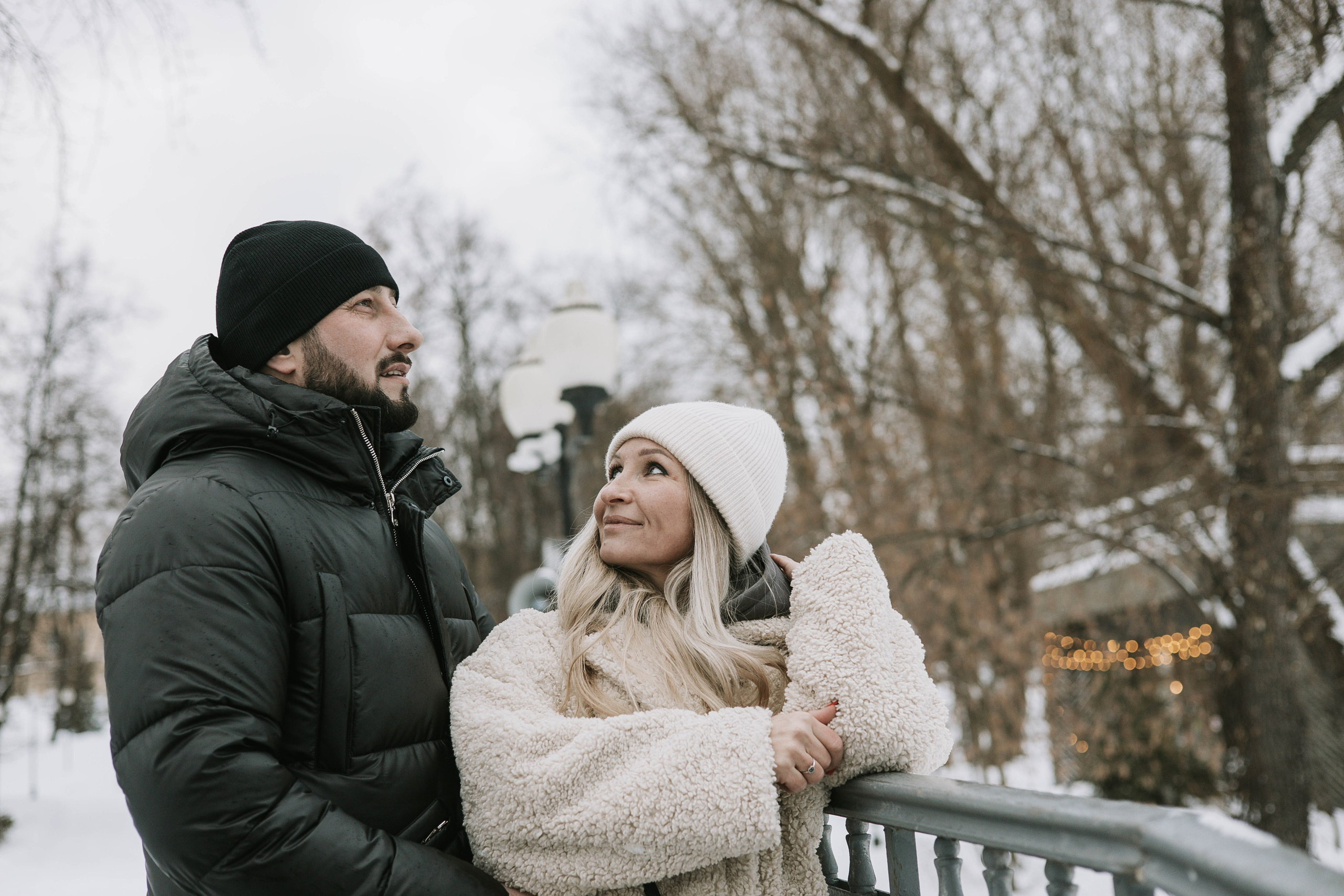 Зимняя сказка. Свадебный фотограф в Москве