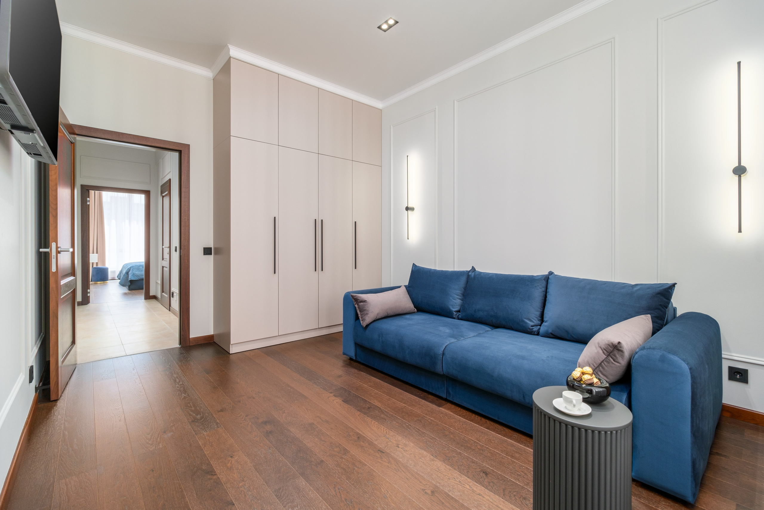 Интерьерная фотосессия двухкомнатной квартиры