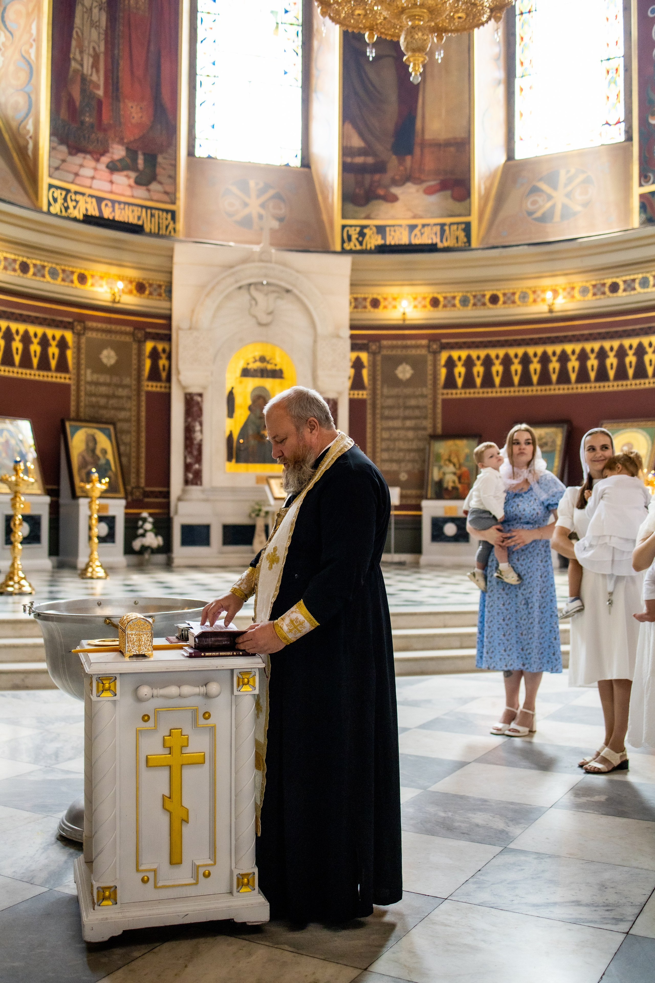 Крещение Эдама. Фотограф Надежда Лукьянова
