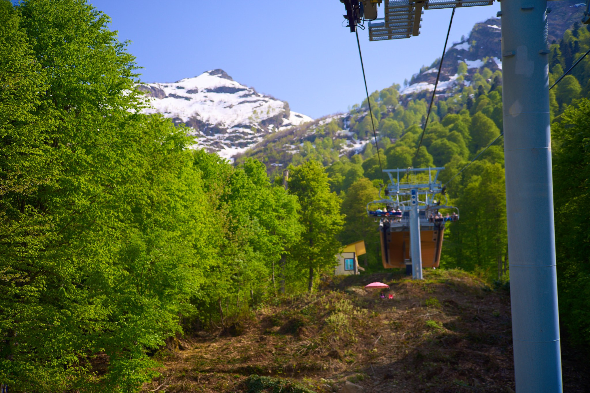 Красная Поляна, апрель 2024. Фотограф, Римма Невинская