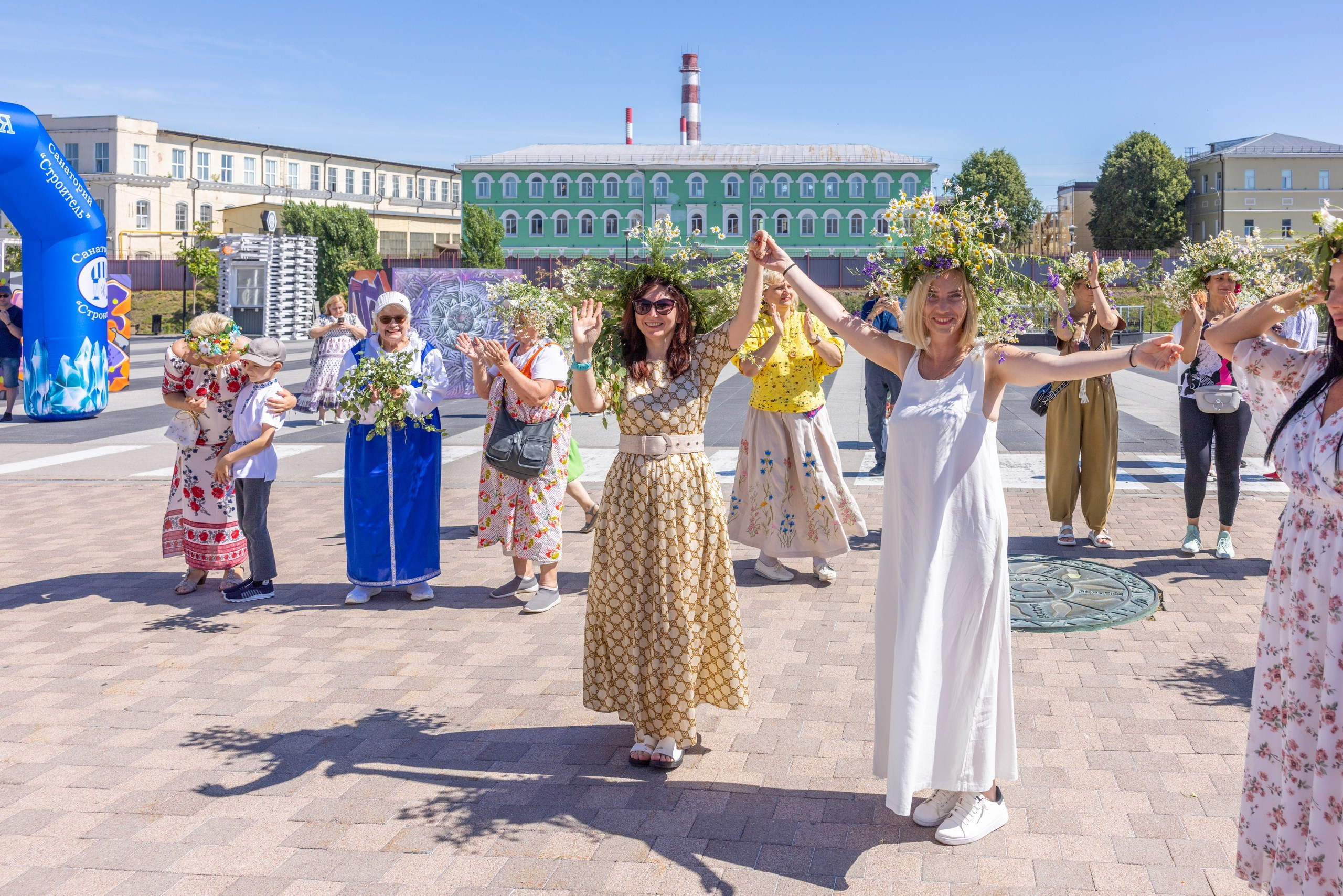 Фестиваль «Ромашковый хоровод». Северная ходьба. Фотограф в Туле Крупский АнДРей. Фотостудия «КАДР71» в Туле