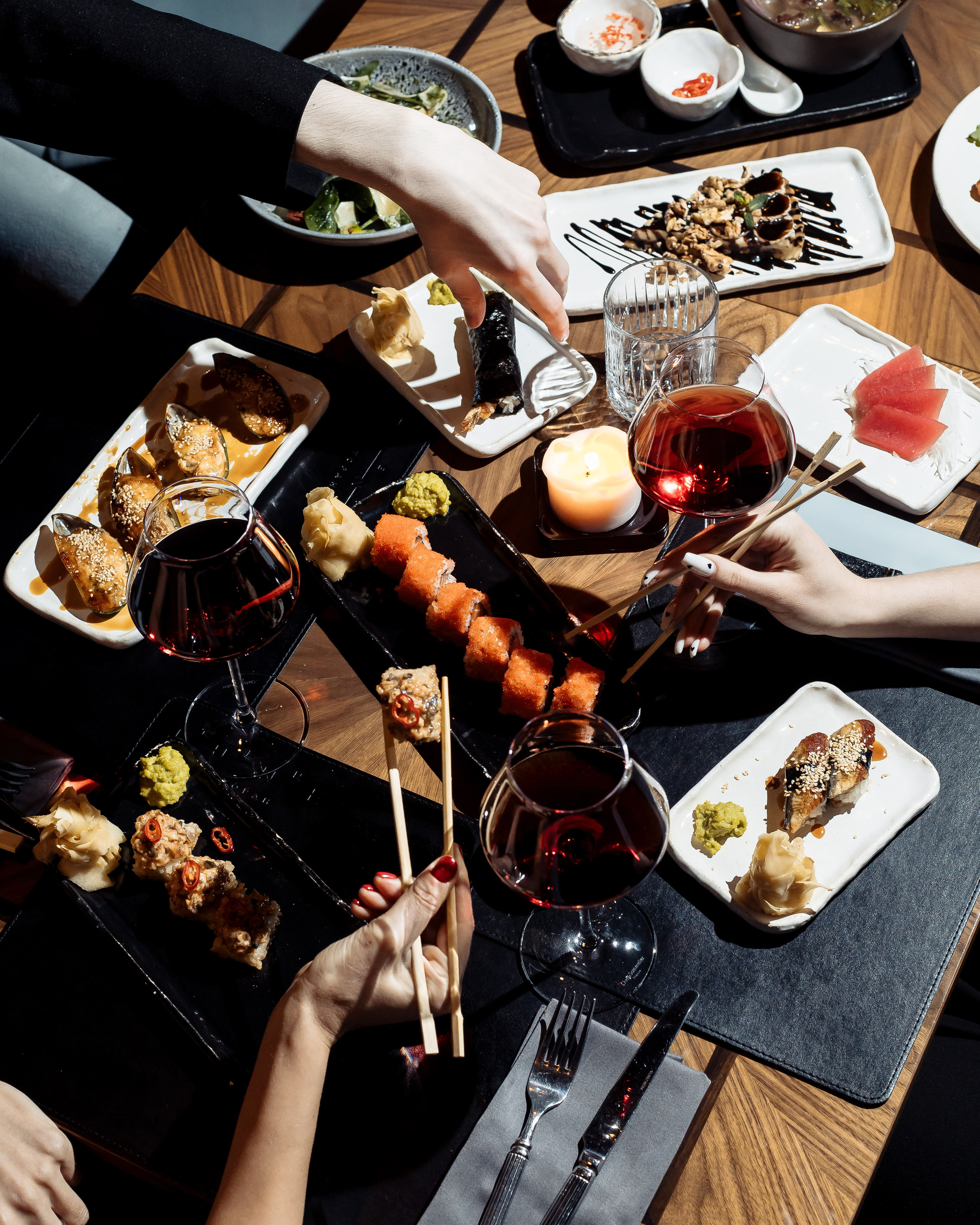 Ресторан Ten Gune by Ginza Project. Контент фотограф в Ростове-на-Дону Мардус Павел