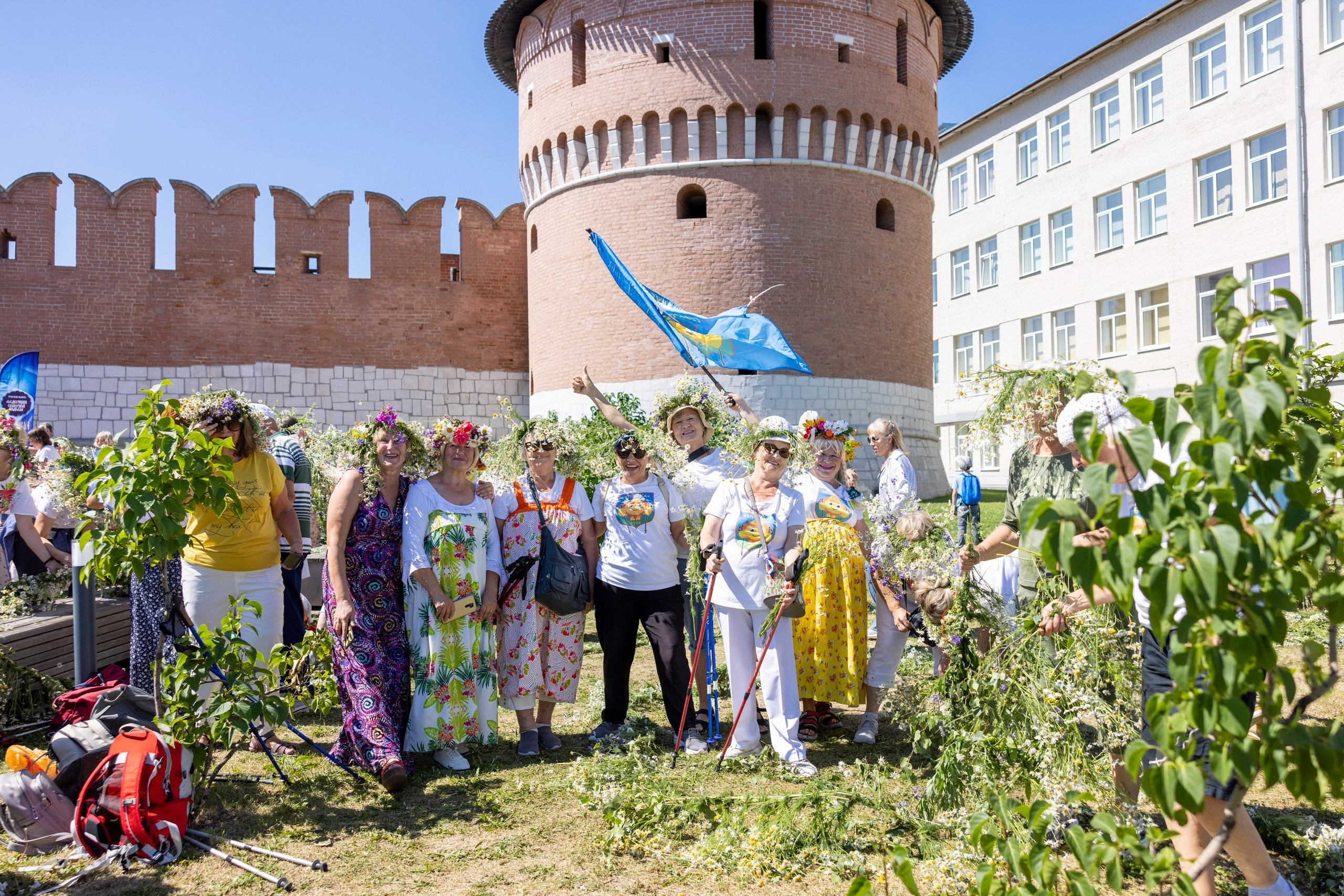 Фестиваль «Ромашковый хоровод». Северная ходьба. Фотограф в Туле Крупский АнДРей. Фотостудия «КАДР71» в Туле