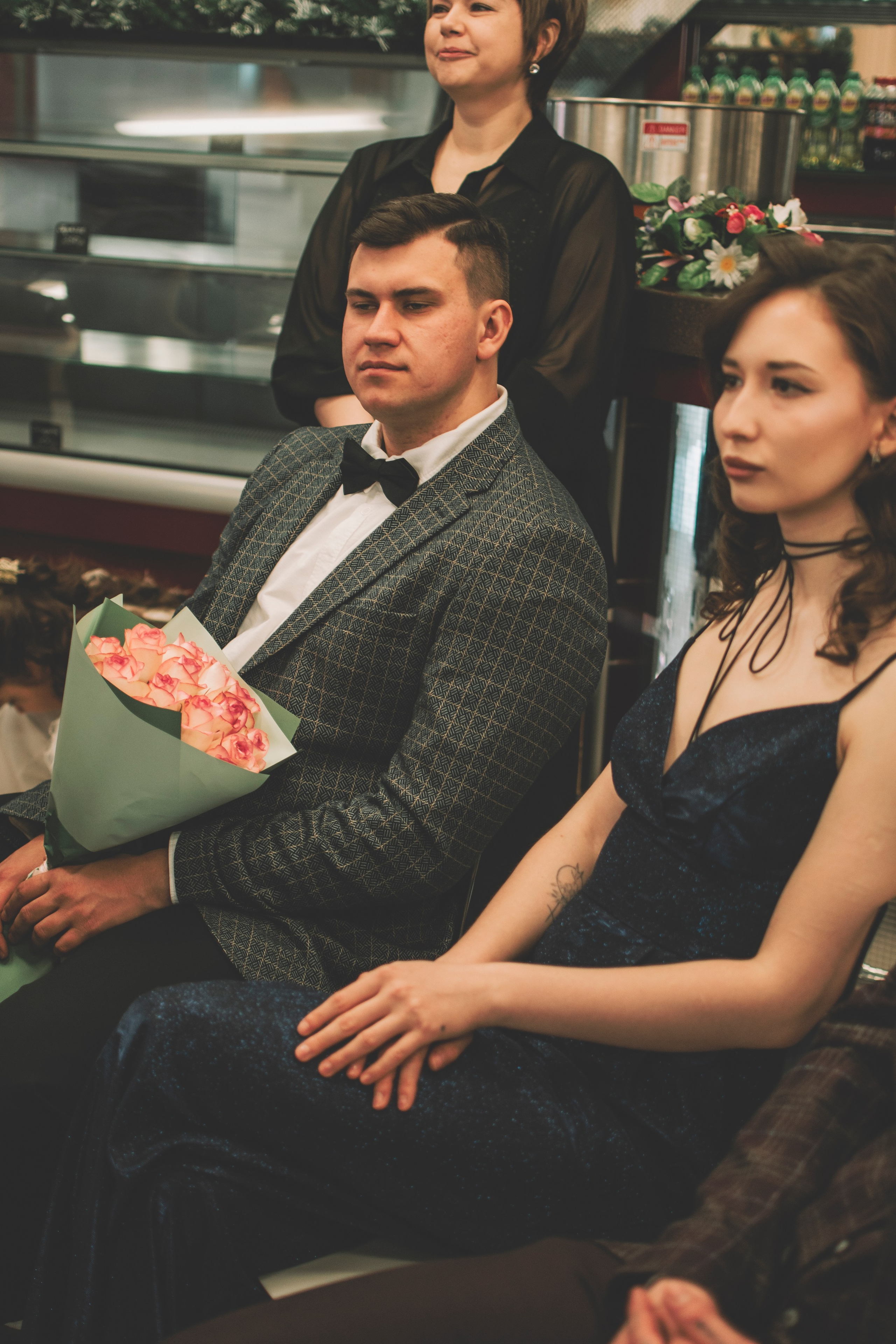 Альберт и Анастасия (Студийная фотосессия, роспись в ДК Нефтяник + фотосессия с гостями). Семейный и свадебный фотограф Губкинский и Ставрополь