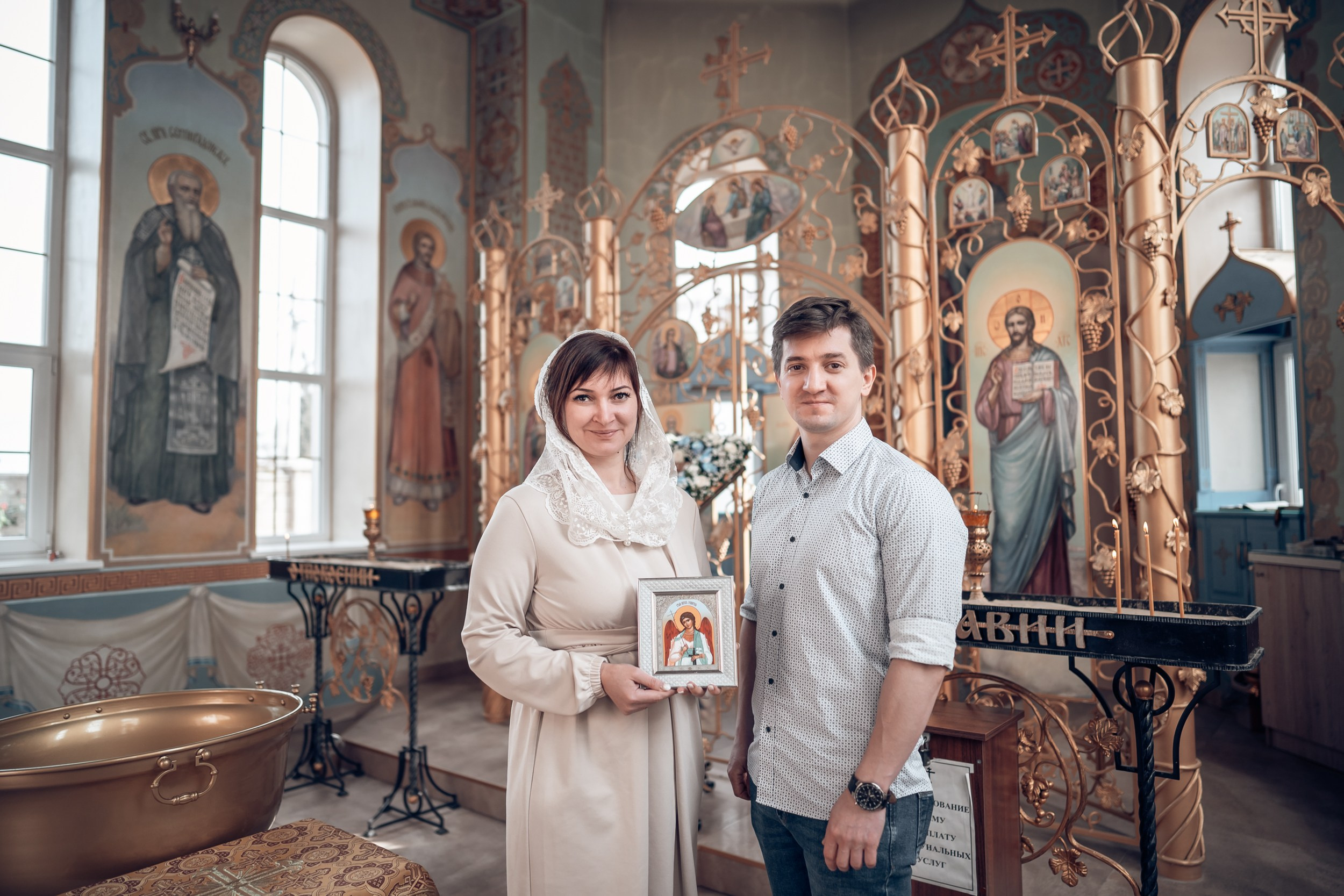 Крещение в храме ап.Андрея Первозванного г. Севастополь. Церковный фотограф Севастополь