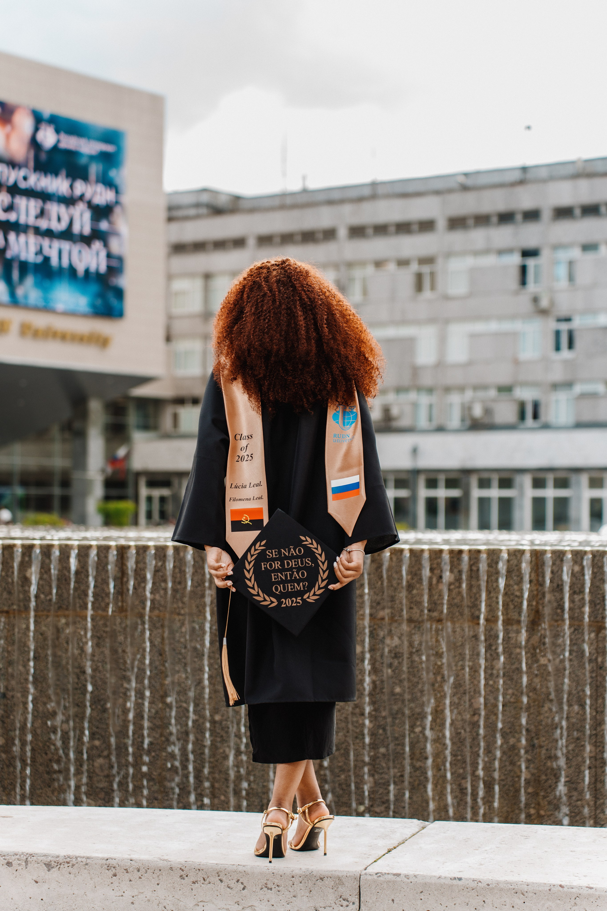 Remise des diplômes. Photographe basé à Moscou