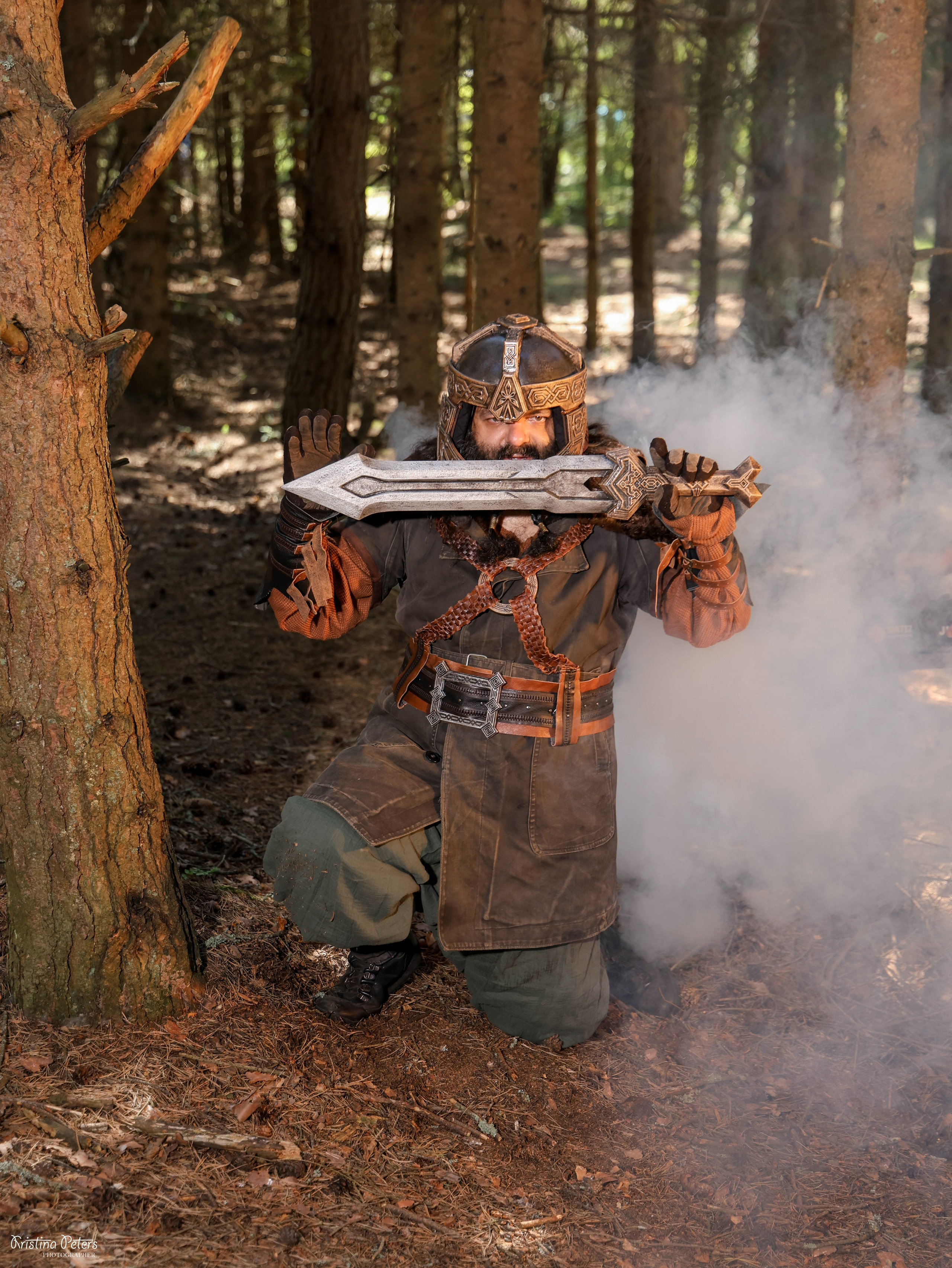 Гном в лесу