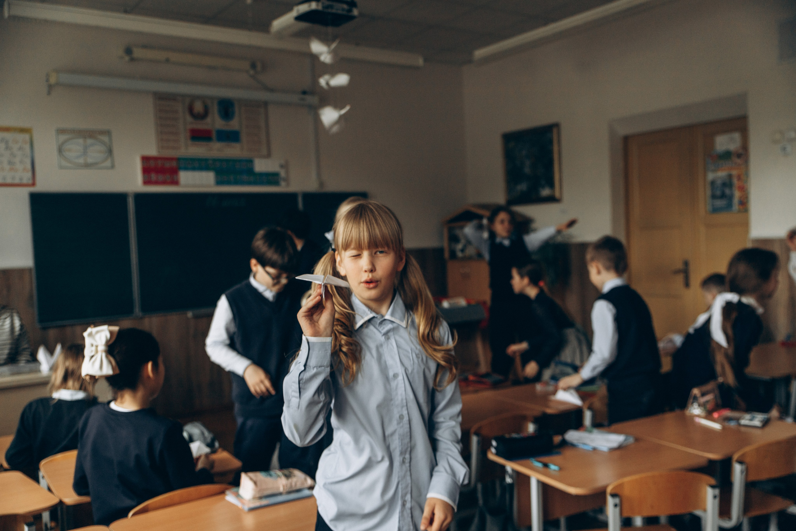 Школьные фотографии могут быть такими. Репортажный и детский фотограф в Минске