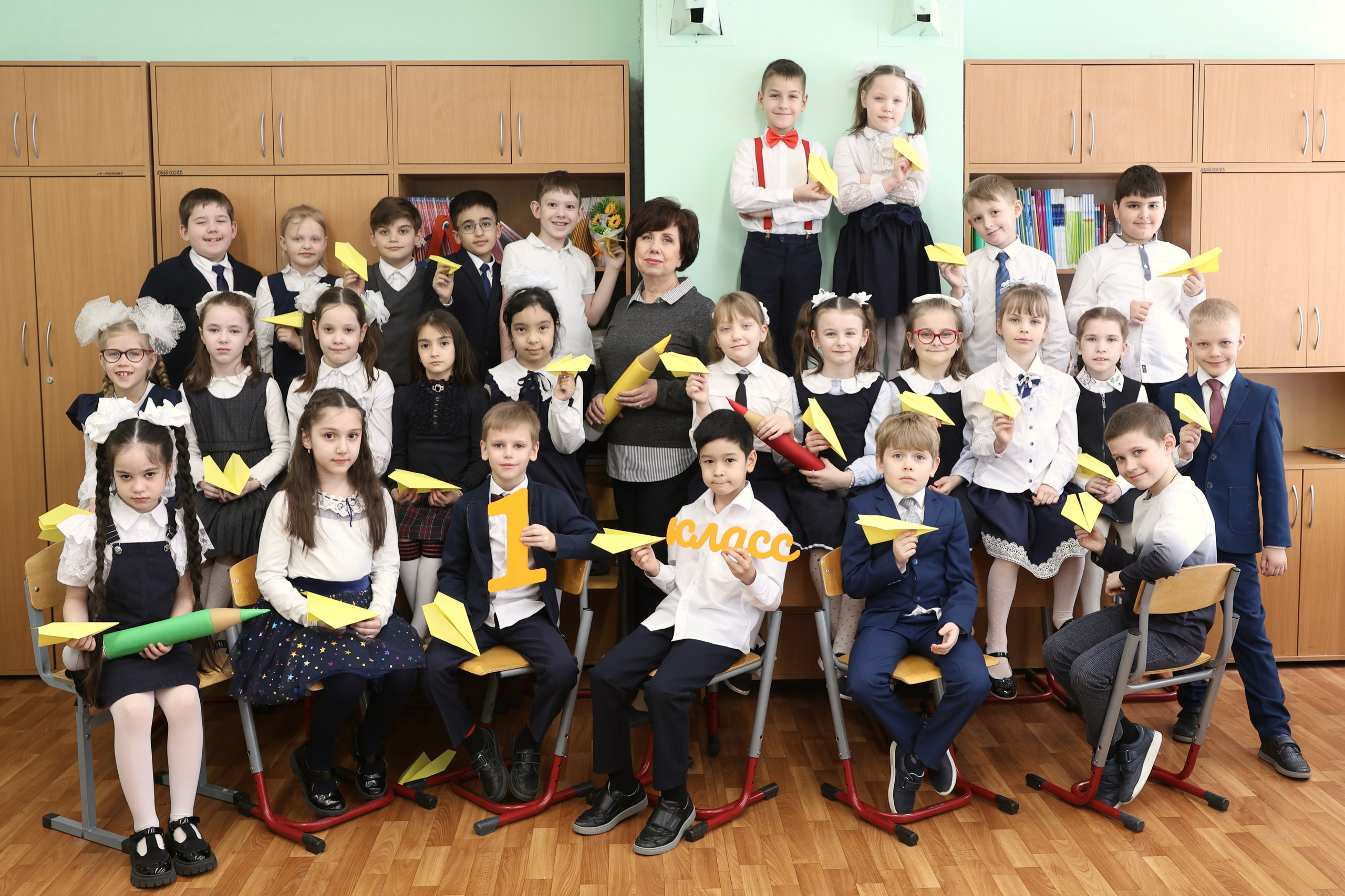 Первоклашки. Школьные выпускные альбомы в Москве Марина Николаева